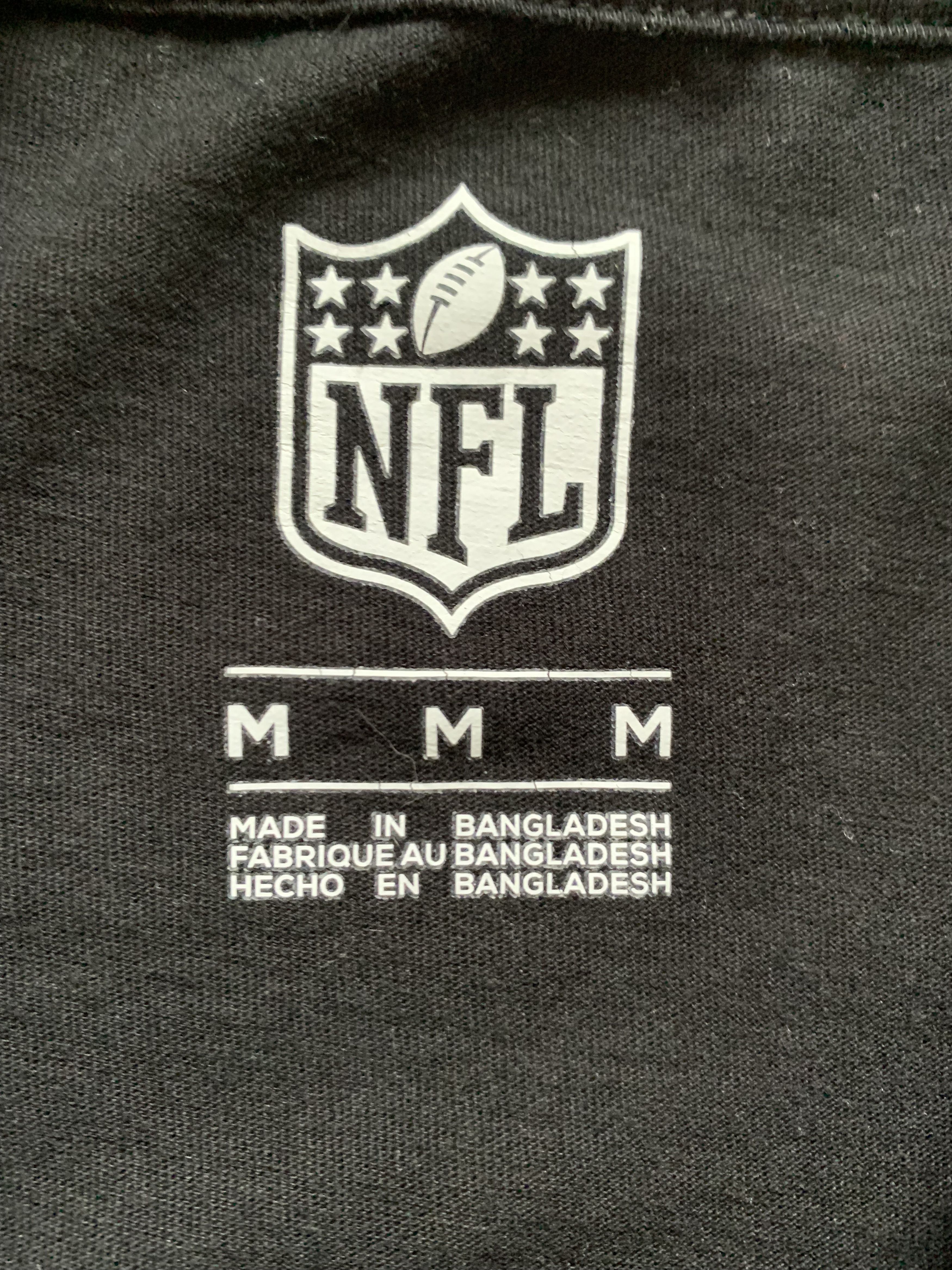 NFL NFL Las Vegas Raiders Big Logo Cotton T Shirt Size US M / EU 48-50 / 2 - 6 Thumbnail