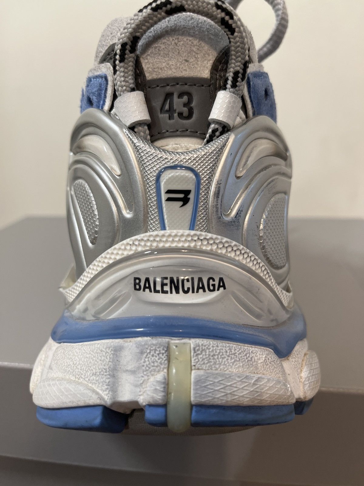 Balenciaga Runners in Blue/Black/White Size US 10 / EU 43 - 11 Thumbnail