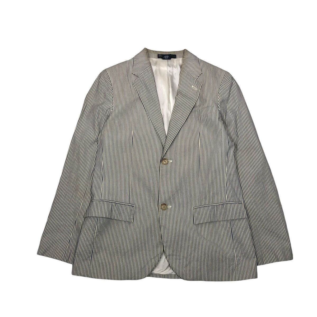 Polo Ralph Lauren 🔥VINTAGE HICKORY CHORE WORKER JACKET POLO RALPH LAUREN Size US S / EU 44-46 / 1 - 1 Thumbnail
