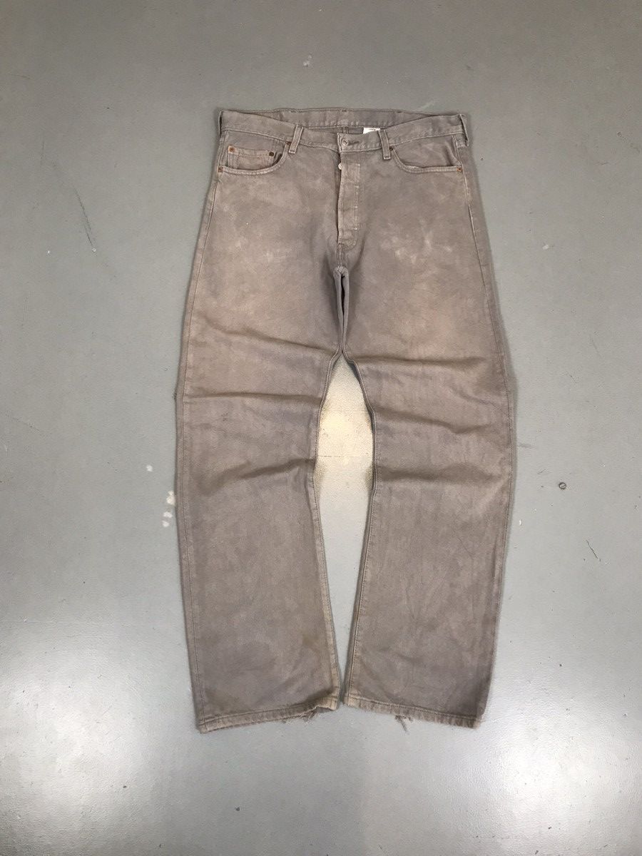 Levi's × Vintage Vintage Levi’s 501 faded rare denim Size US 37 - 1 Thumbnail