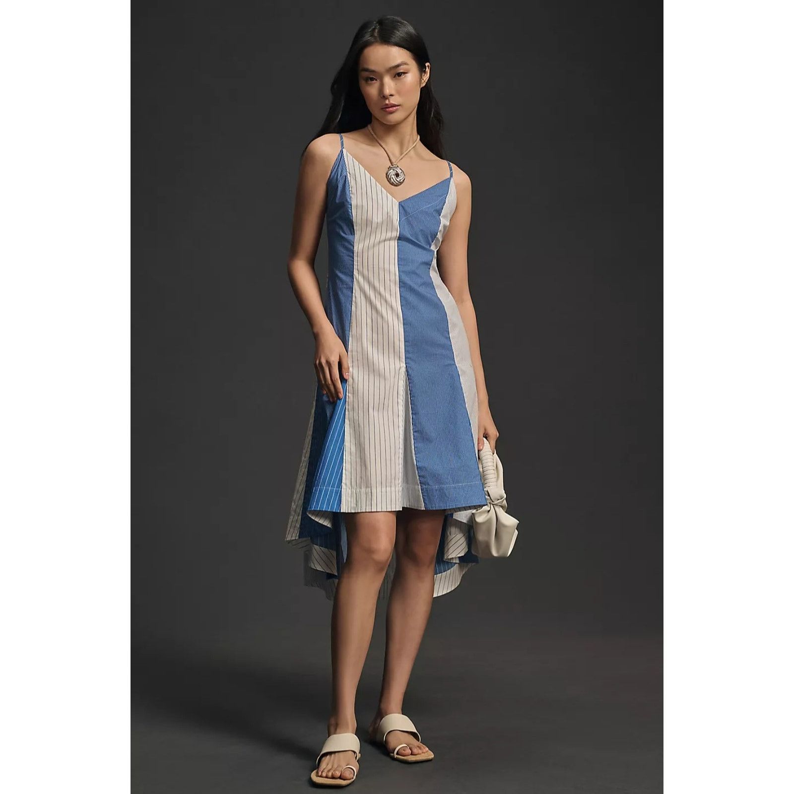 Anthropologie NWT Plenty by Tracy Reese V-Neck High-Low Dress $238 SMALL Size S / US 4 / IT 40 - 2 Thumbnail