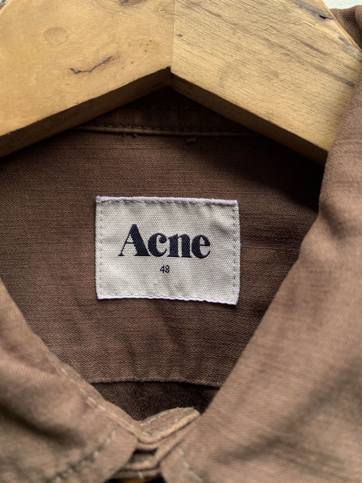 Acne Studios Acne studios ben worker ss12 heavy cotton work shirt Size US M / EU 48-50 / 2 - 7 Thumbnail