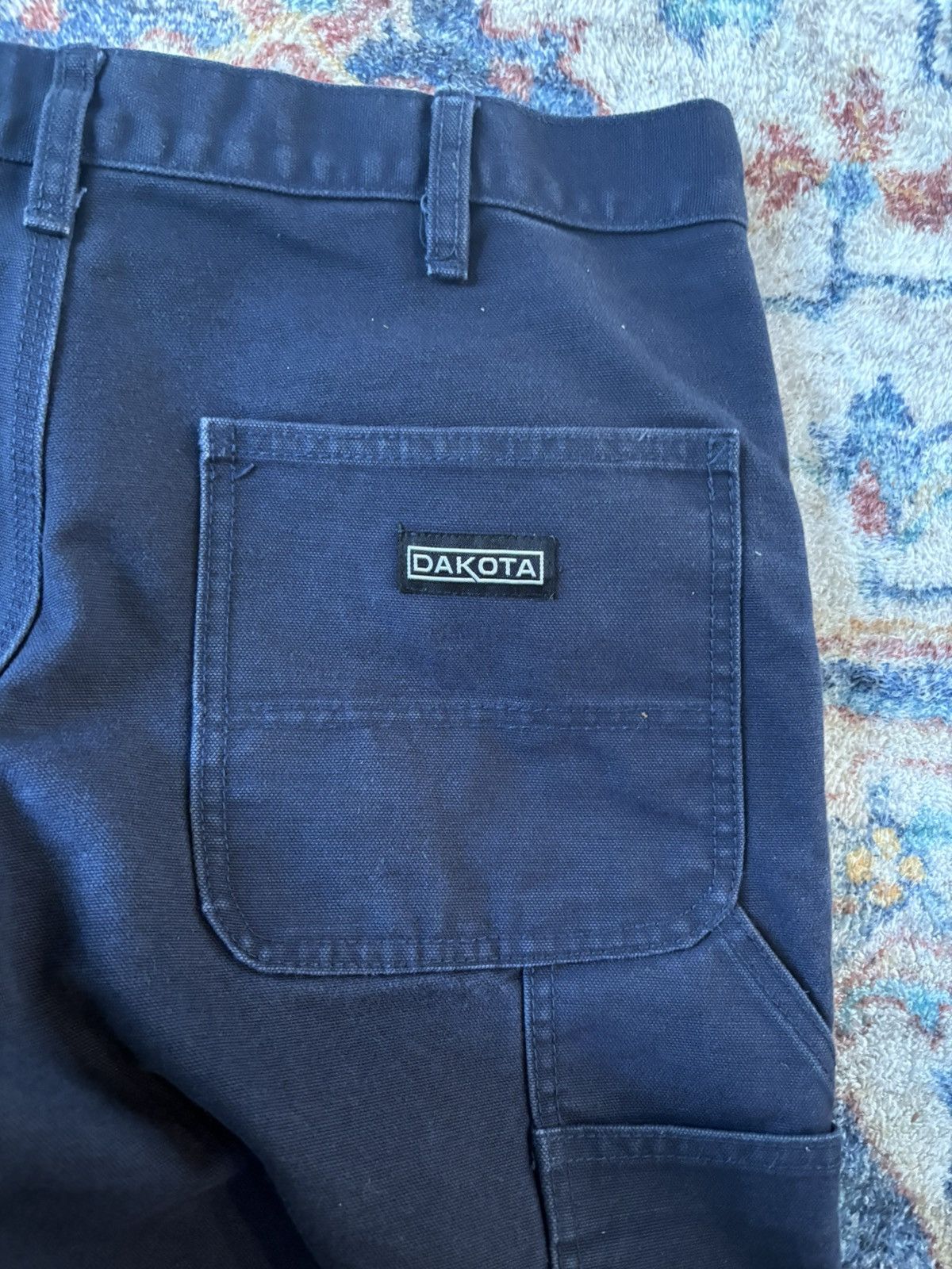 Dakota Grizzly Dakota Navy Double Knees Workwear Pants Size 32 Size US 32 / EU 48 - 6 Thumbnail
