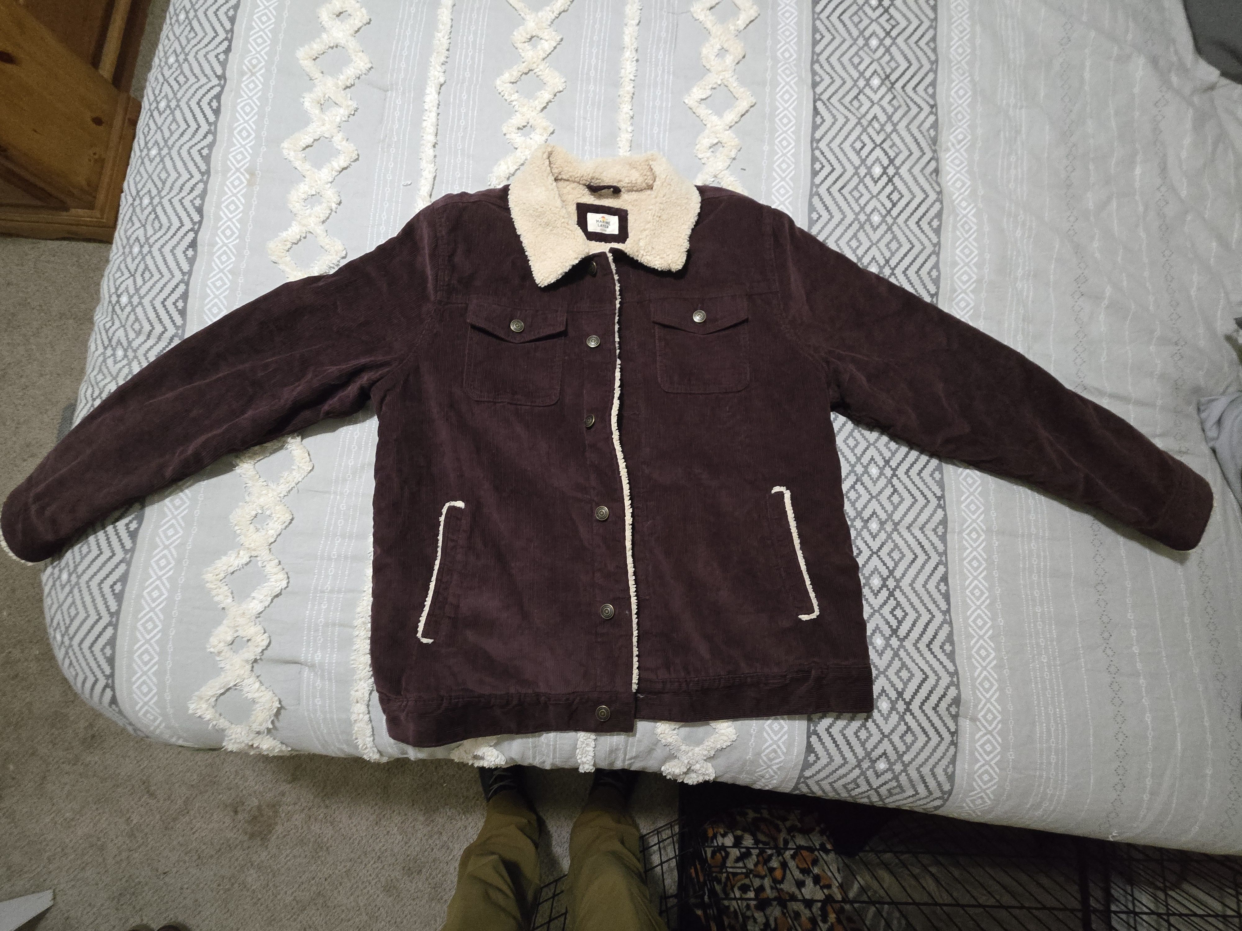 Marine Layer Marine layer boise cord sherpa lined jacket Size US XL / EU 56 / 4 - 1 Thumbnail