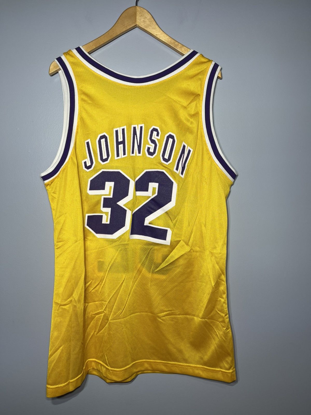 Champion Vintage Los Angeles Lakers Jersey Sz 48 Magic Johnson #32 Size US M / EU 48-50 / 2 - 5 Thumbnail
