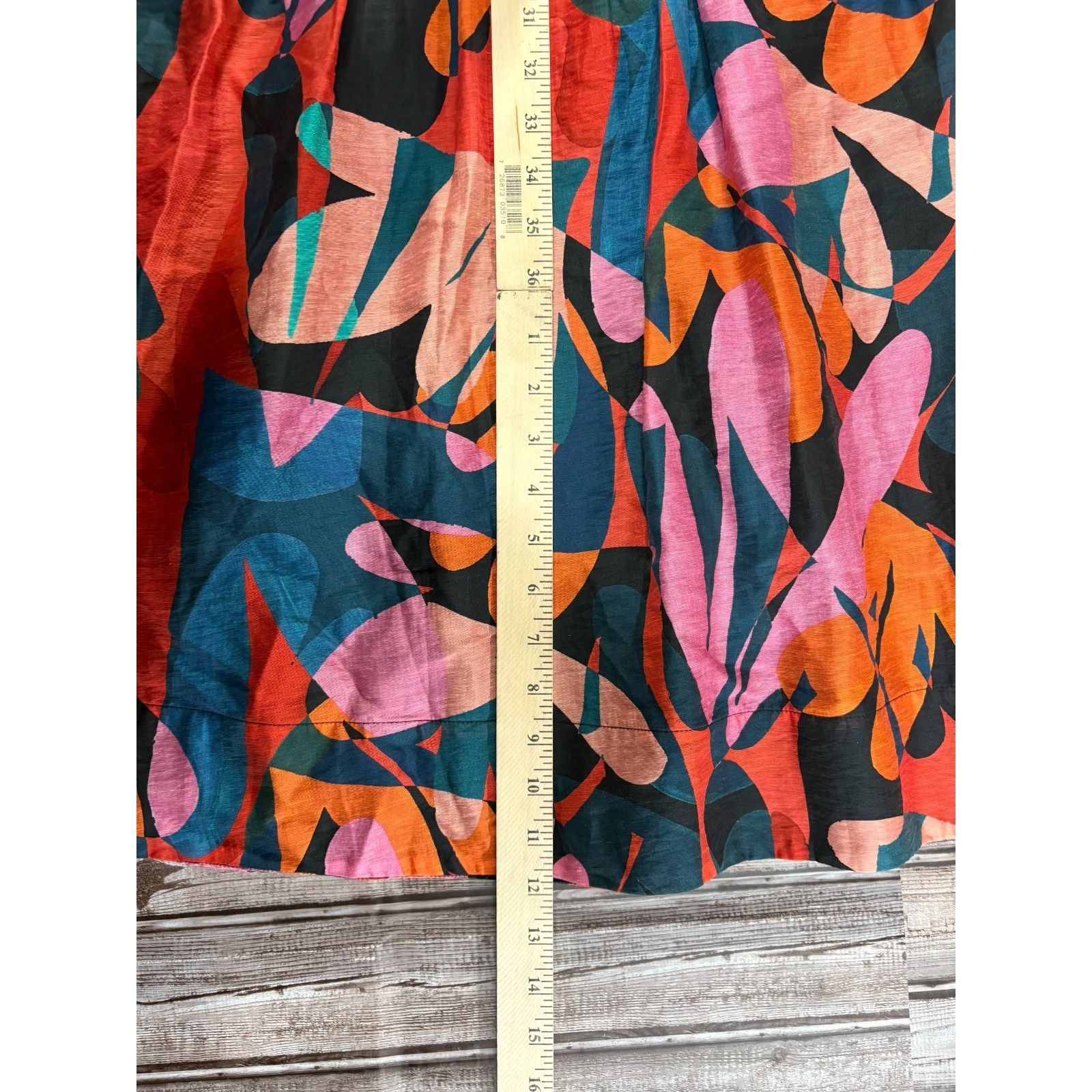 Other Rebecca Vallance Catalina Halter Neck Midi Dress sz 12 multi Size L / US 10 / IT 46 - 8 Thumbnail
