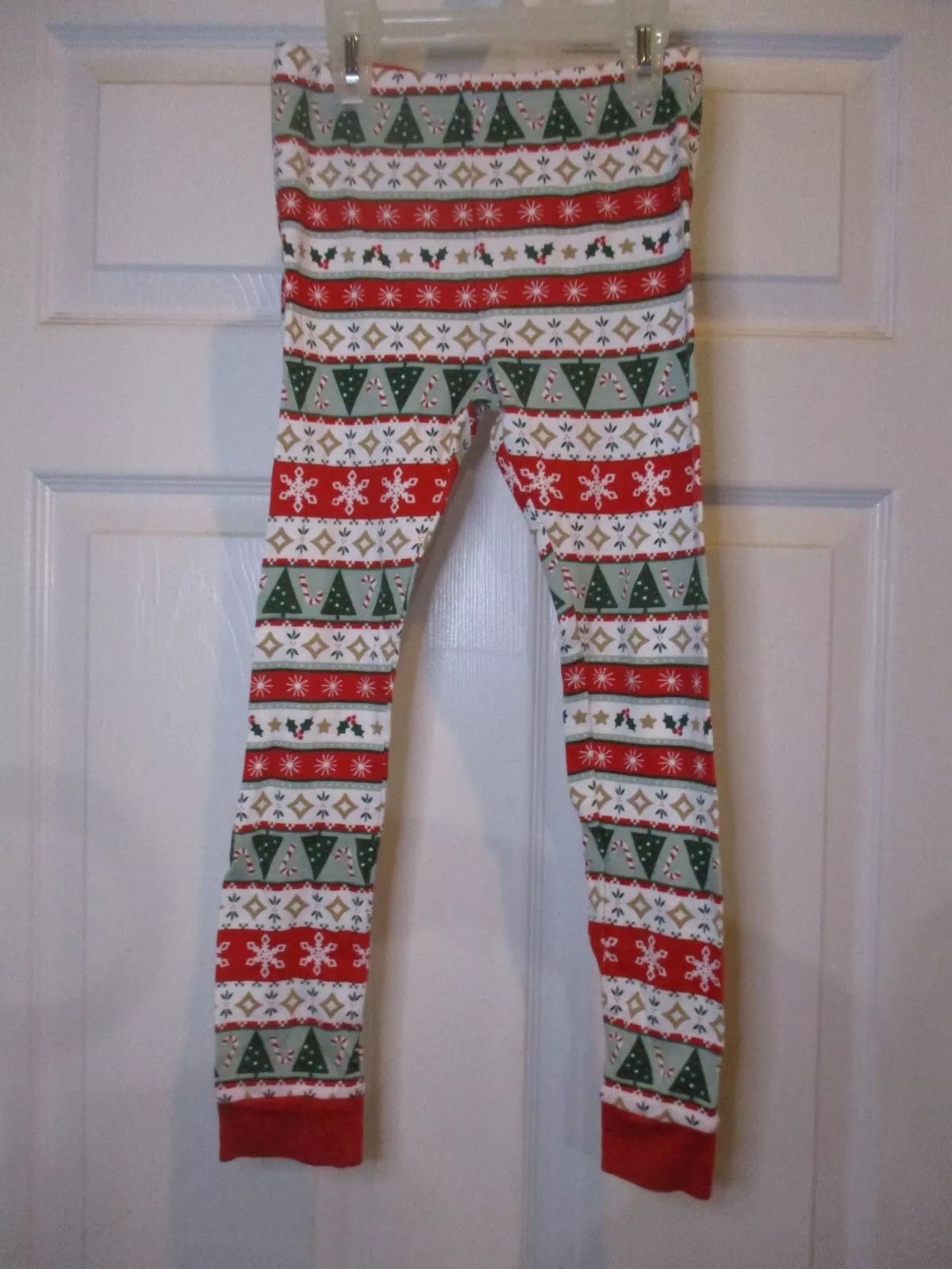 Other Carter's Girls Christmas Pajama Pants Size 7/7A Size 28" / US 6 / IT 42 - 1 Thumbnail