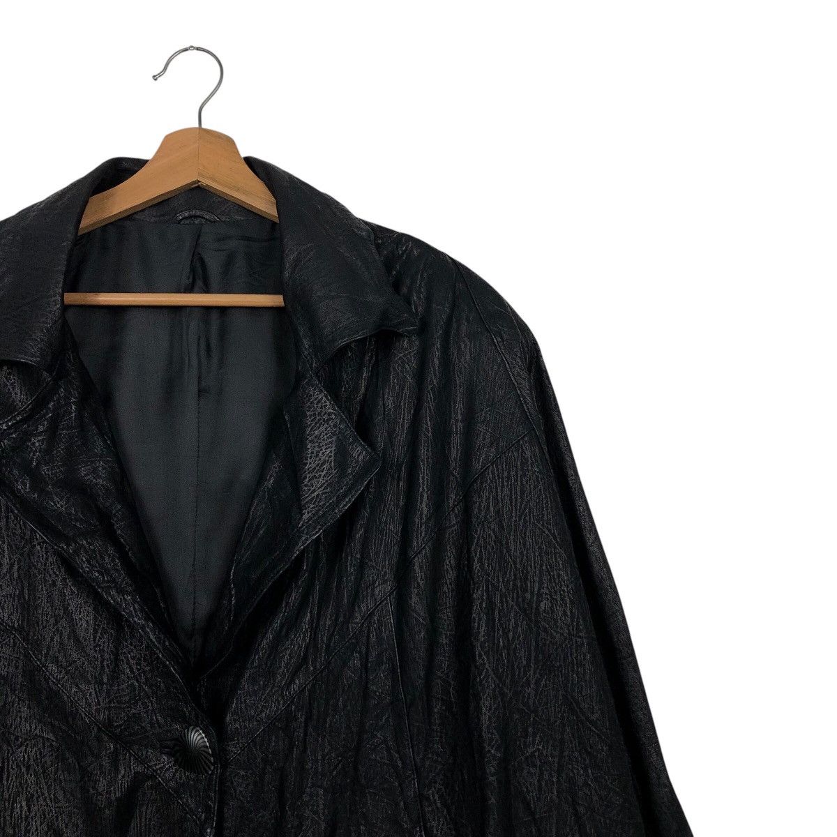 Japanese Brand 📌Vintage Bomber Leather Jacket Florence Italy Issey Miyake Size US M / EU 48-50 / 2 - 7 Thumbnail