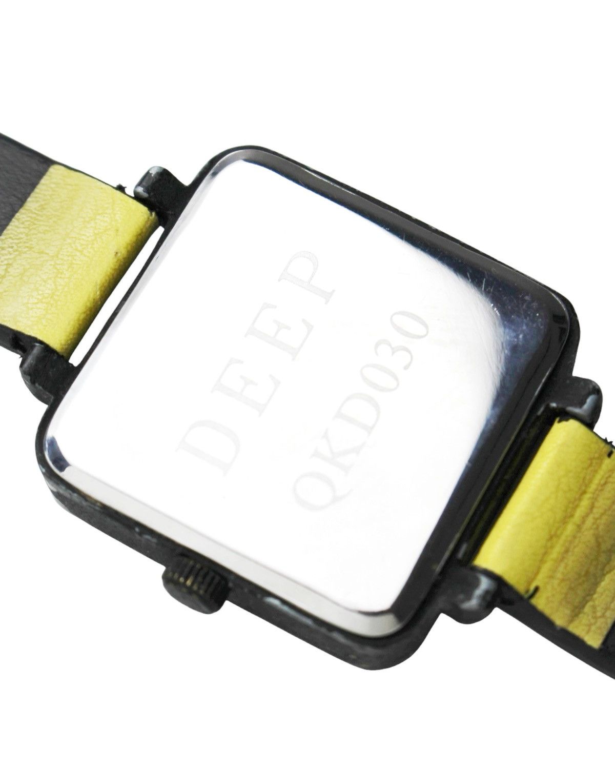 Japanese Brand 2000S DEEP JAPAN PUZZLE SQUARE WATCH Size ONE SIZE - 5 Thumbnail