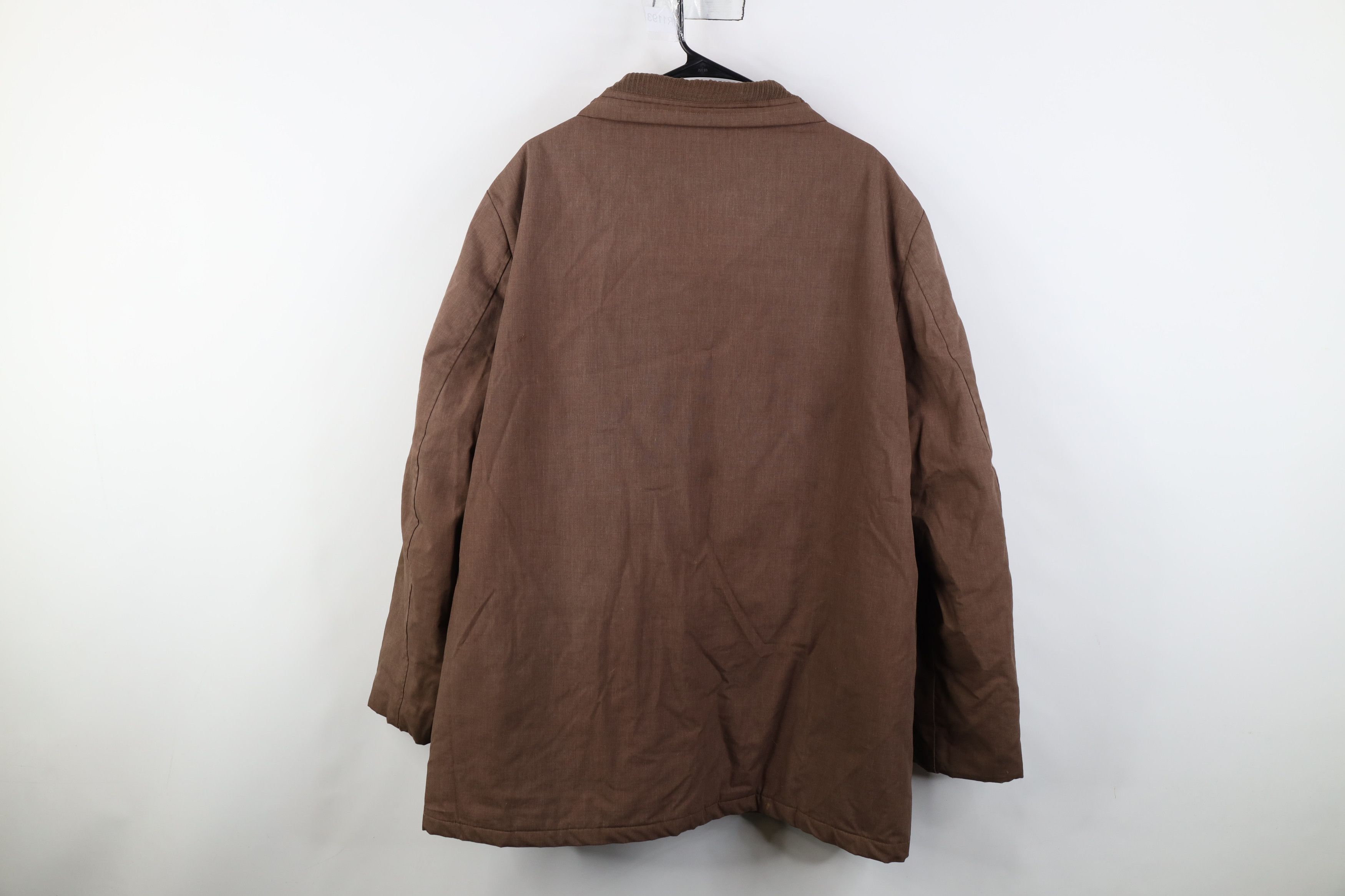 Vintage Vintage 50s 60s Streetwear Lined All Weather Coat Jacket USA Size US XXL / EU 58 / 5 - 13 Thumbnail