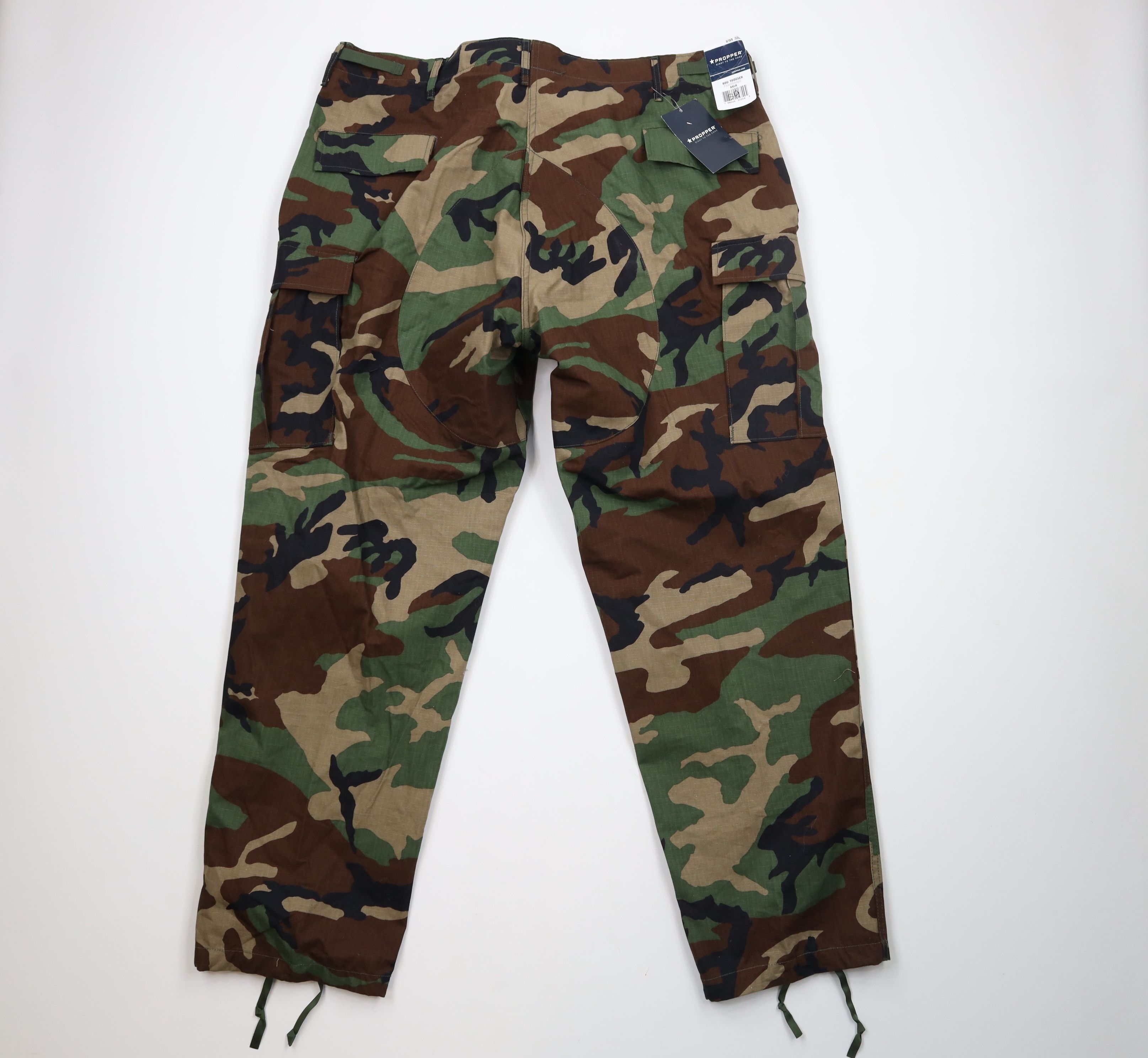 Vintage Deadstock Vintage Y2K Streetwear Knee Camouflage Cargo Pants Size US 40 / EU 56 - 8 Thumbnail