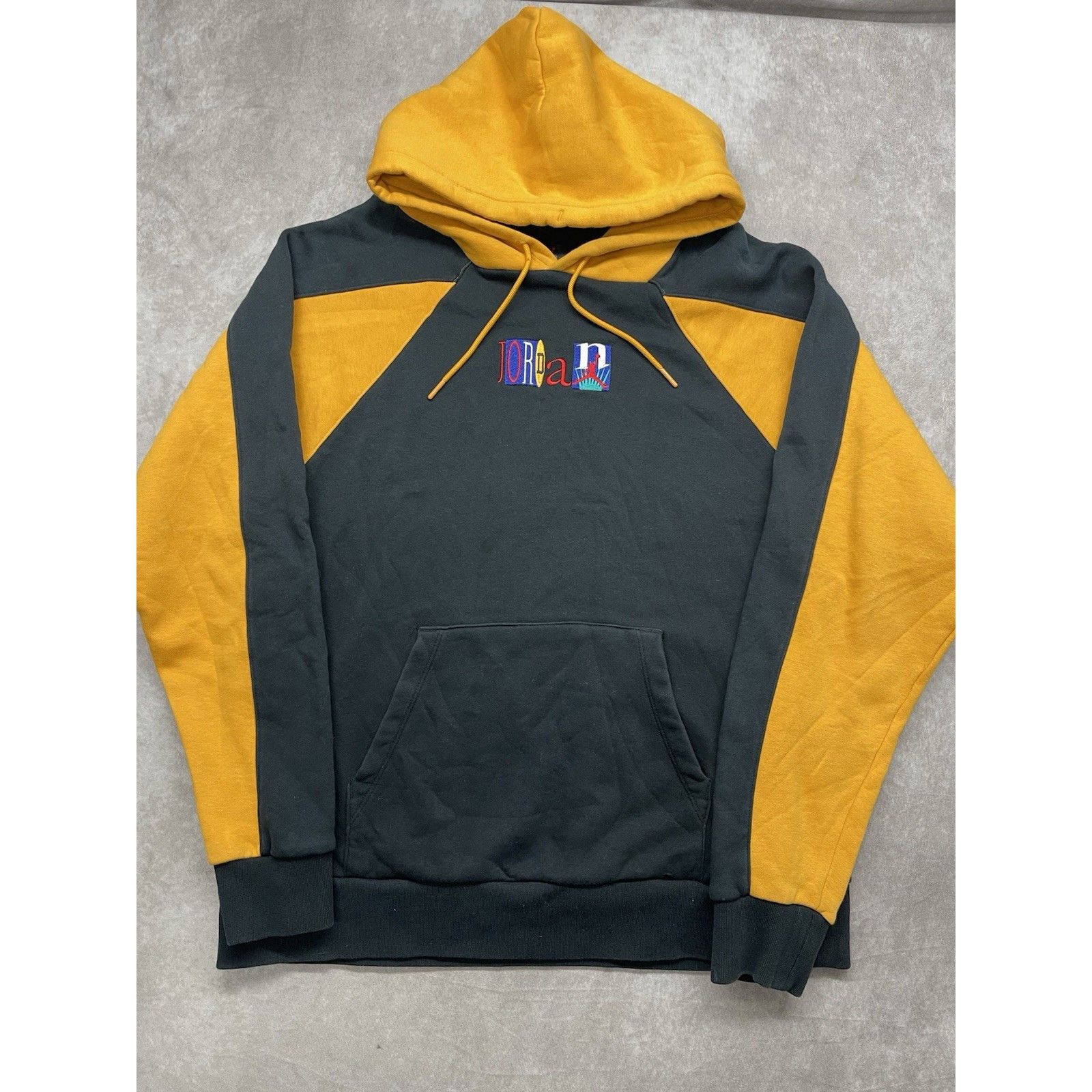 Other Jordan Legacy Flight Nostalgia AJ9 Hoodie Black Gold Pullove Size US L / EU 52-54 / 3 - 2 Thumbnail