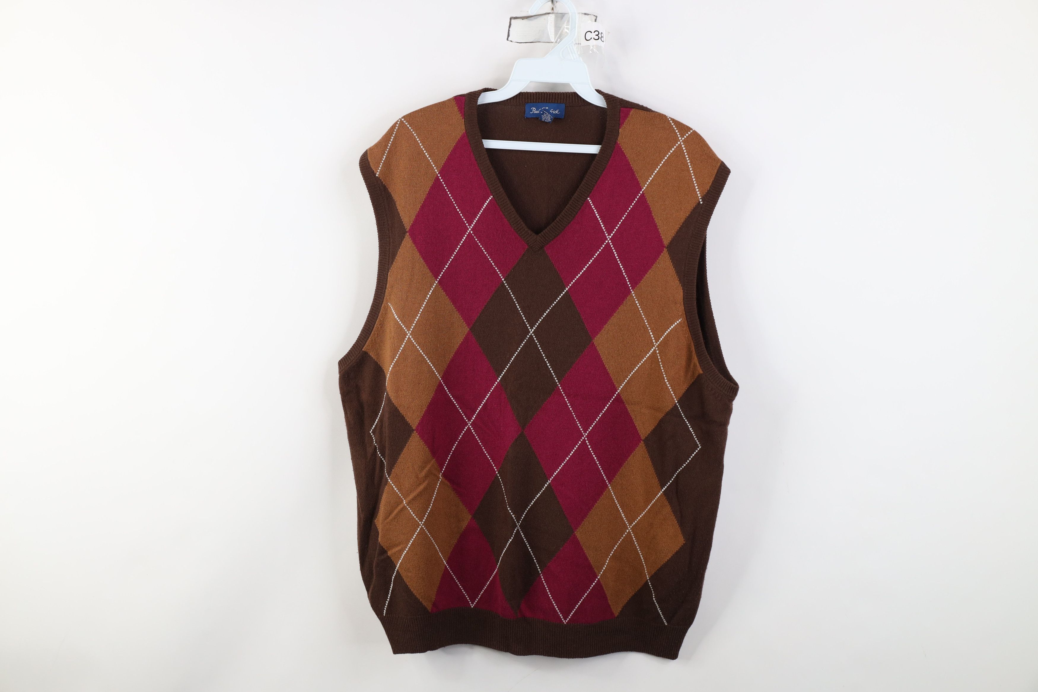 Vintage Vintage Y2K Streetwear Silk Cashmere Knit Sweater Vest Size US L / EU 52-54 / 3 - 1 Thumbnail