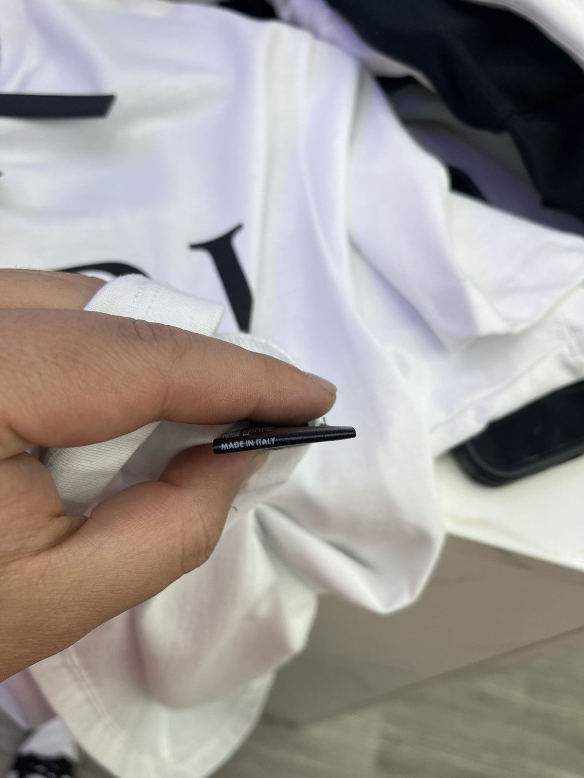 Amiri Amiri “MA Bar” tee (white) Size US M / EU 48-50 / 2 - 9 Thumbnail