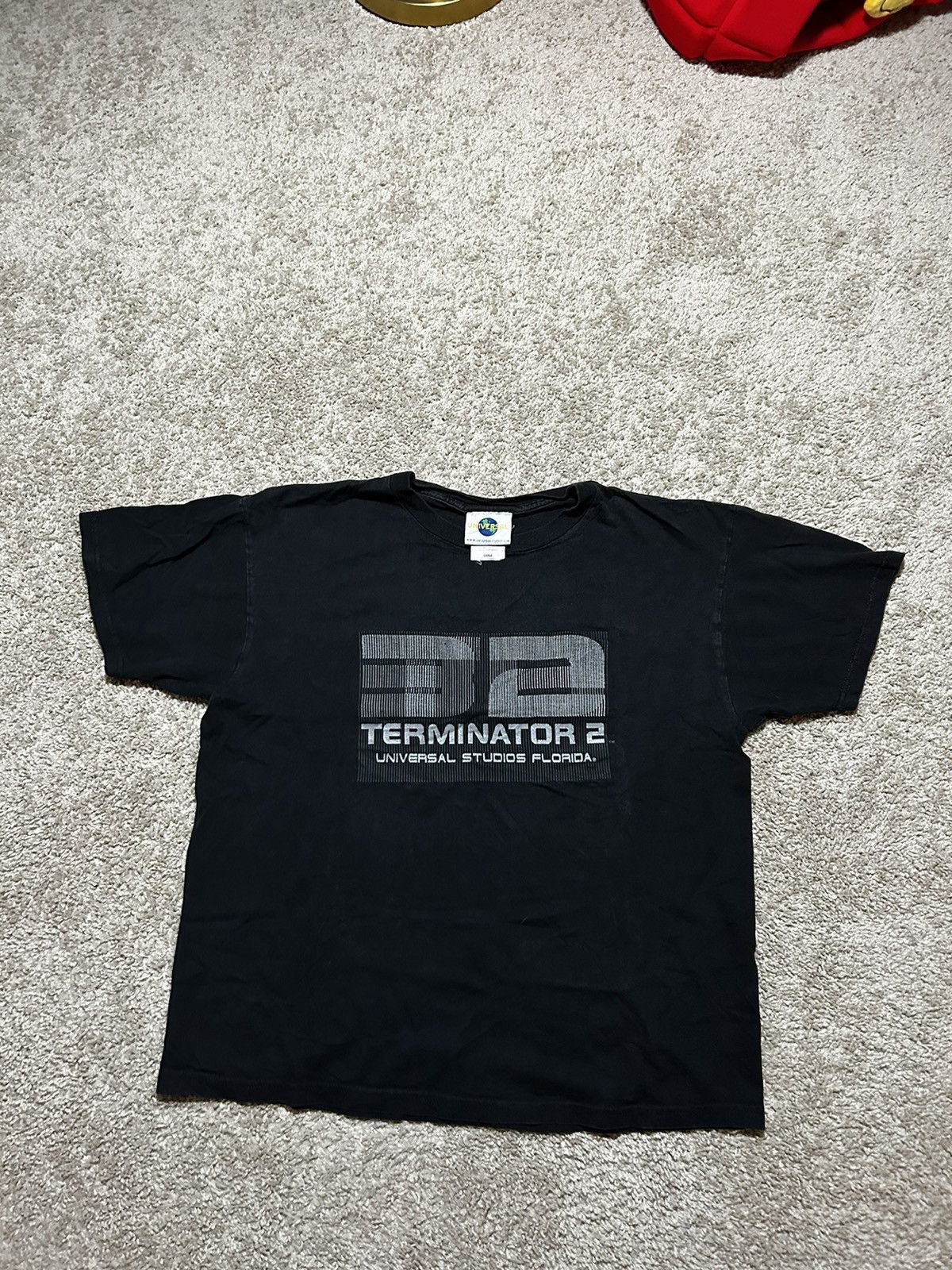 Universal Studios Vintage 90s Terminator 2 3D Universal Studios tee Size US L / EU 52-54 / 3 - 2 Thumbnail