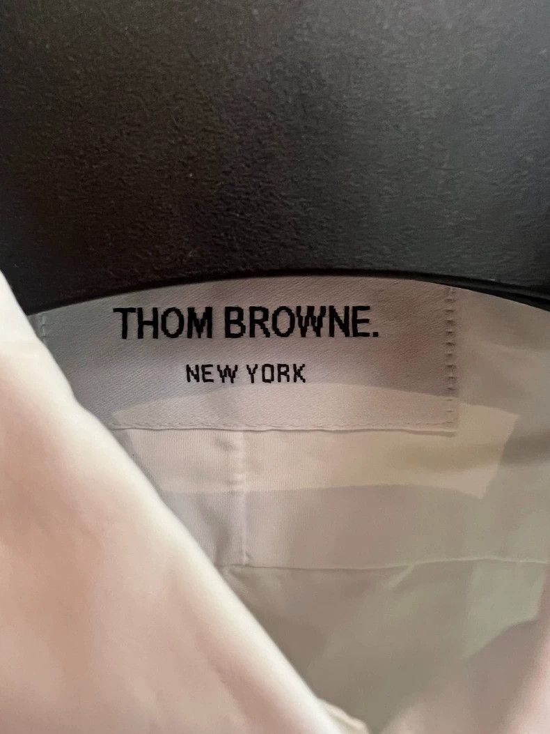 Thom Browne Thom Browne Basic prefecture silk shirt Size US S / EU 44-46 / 1 - 2 Thumbnail