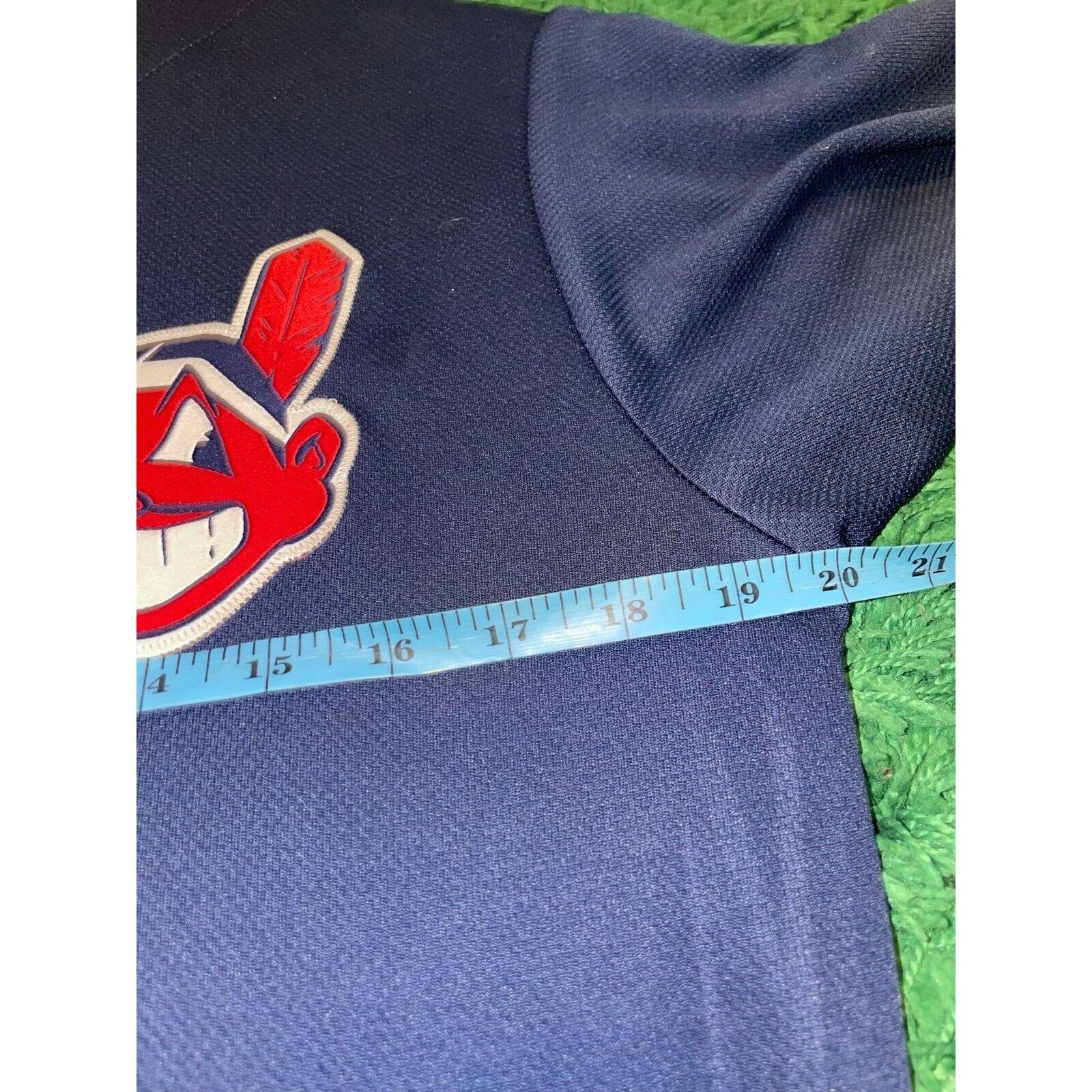 Majestic MLB Cleveland Indians Jersey Baseball Blue Active Top Small Size US S / EU 44-46 / 1 - 7 Thumbnail