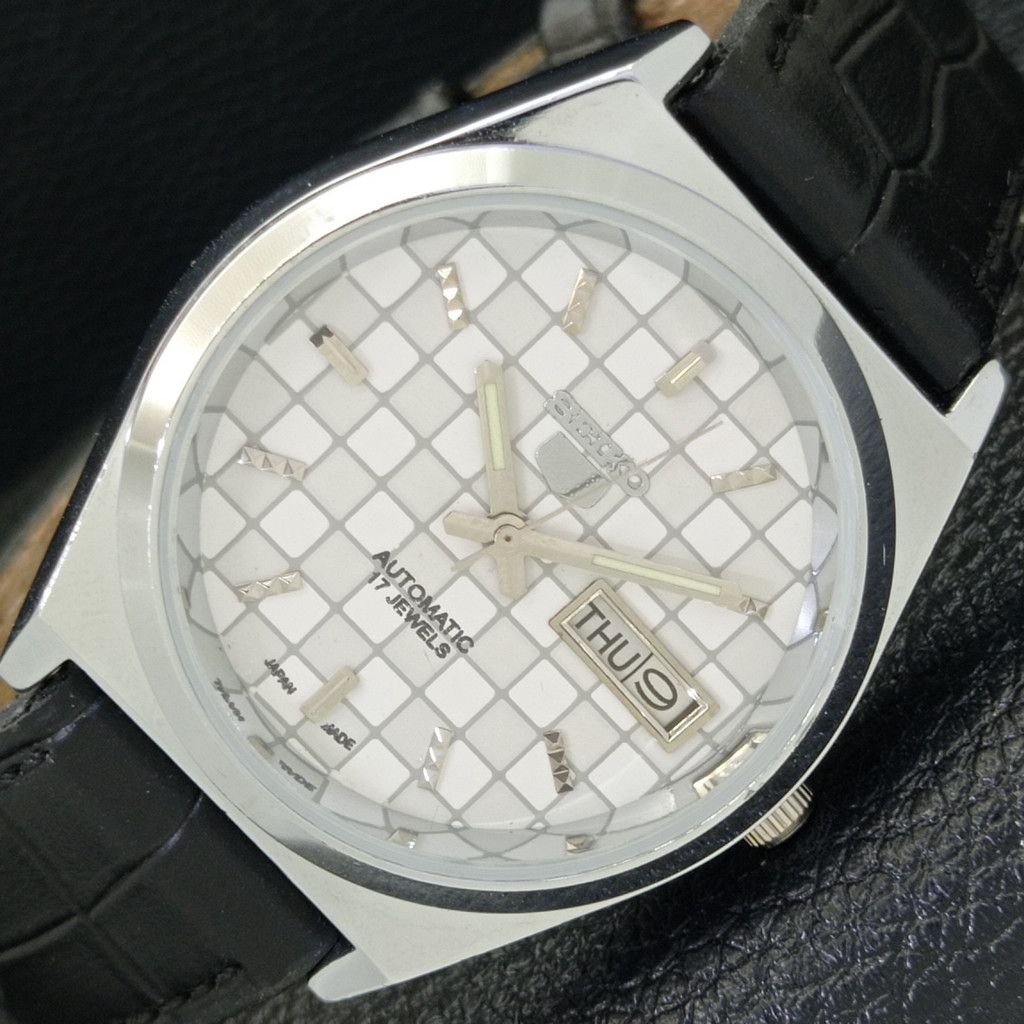 REFURBISHED VINTAGE SEIKO 5 AUTO JAPAN MENS WATCH a440212