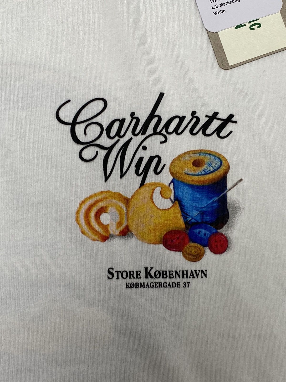 Carhartt Wip Carhartt Wip Open store København t-shirt size M new Size US M / EU 48-50 / 2 - 2 Thumbnail