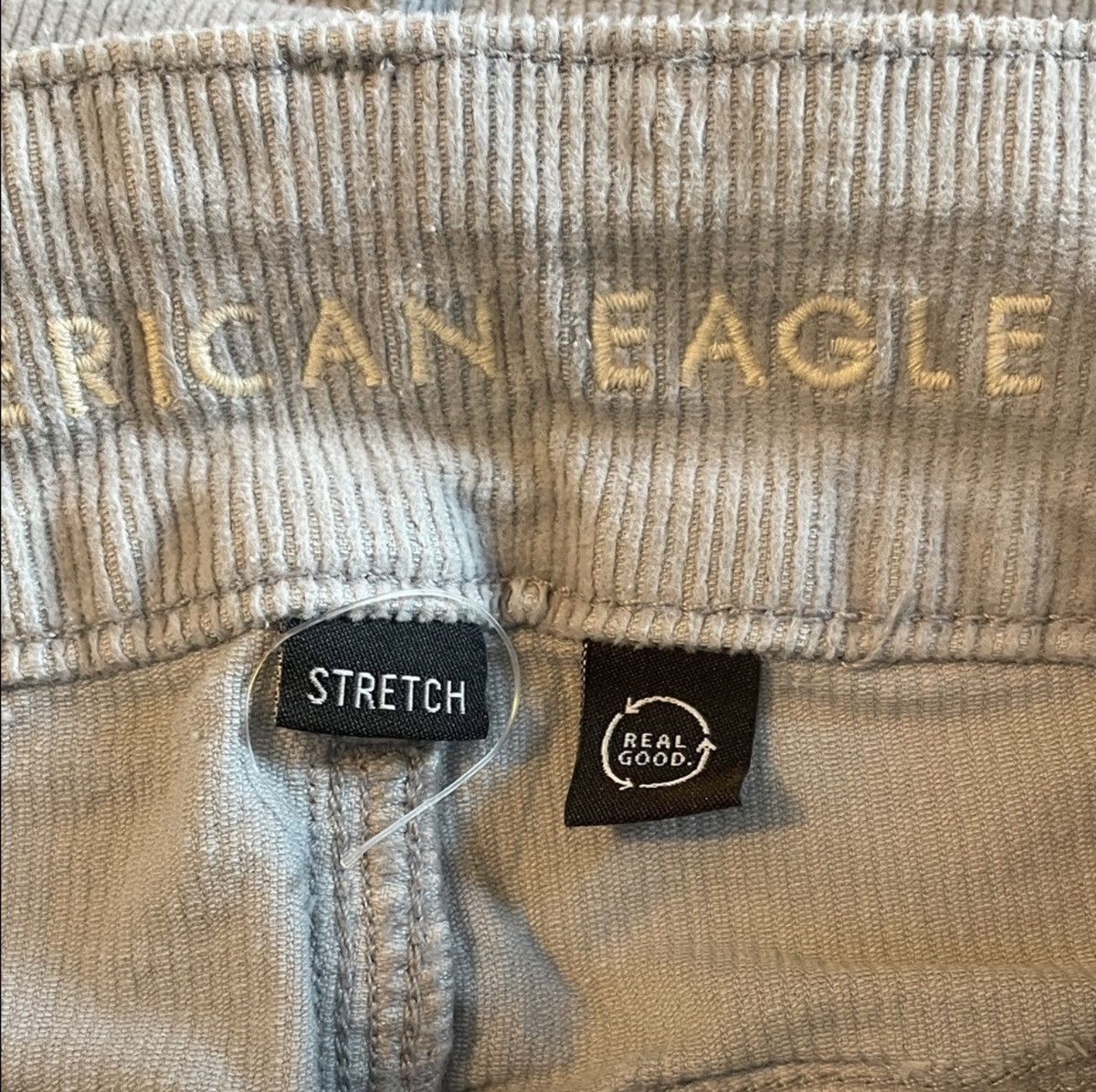 American Eagle Outfitters American eagle grey corduroy jeans Size 26" / US 2 / IT 38 - 8 Thumbnail