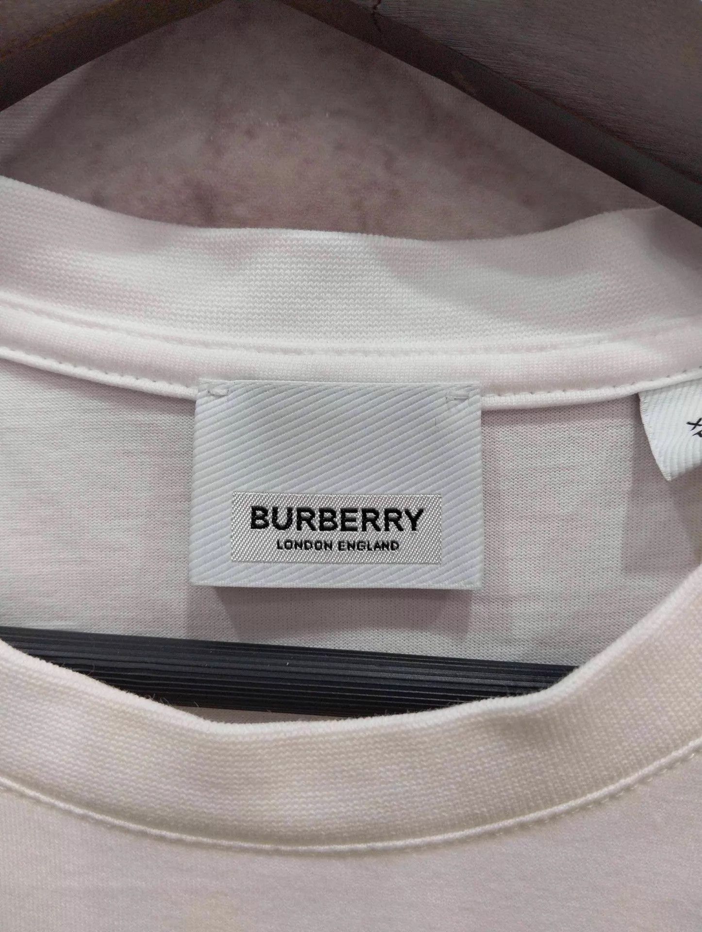 Burberry Burberry Monogram Cotton Short Sleeve T-Shirt XS 95New Size XS / US 0-2 / IT 36-38 - 4 Thumbnail