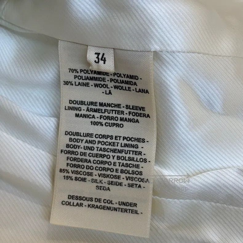 Hermes Hermes White Suit Jacket Size XXS / US 00 / IT 34 - 5 Thumbnail