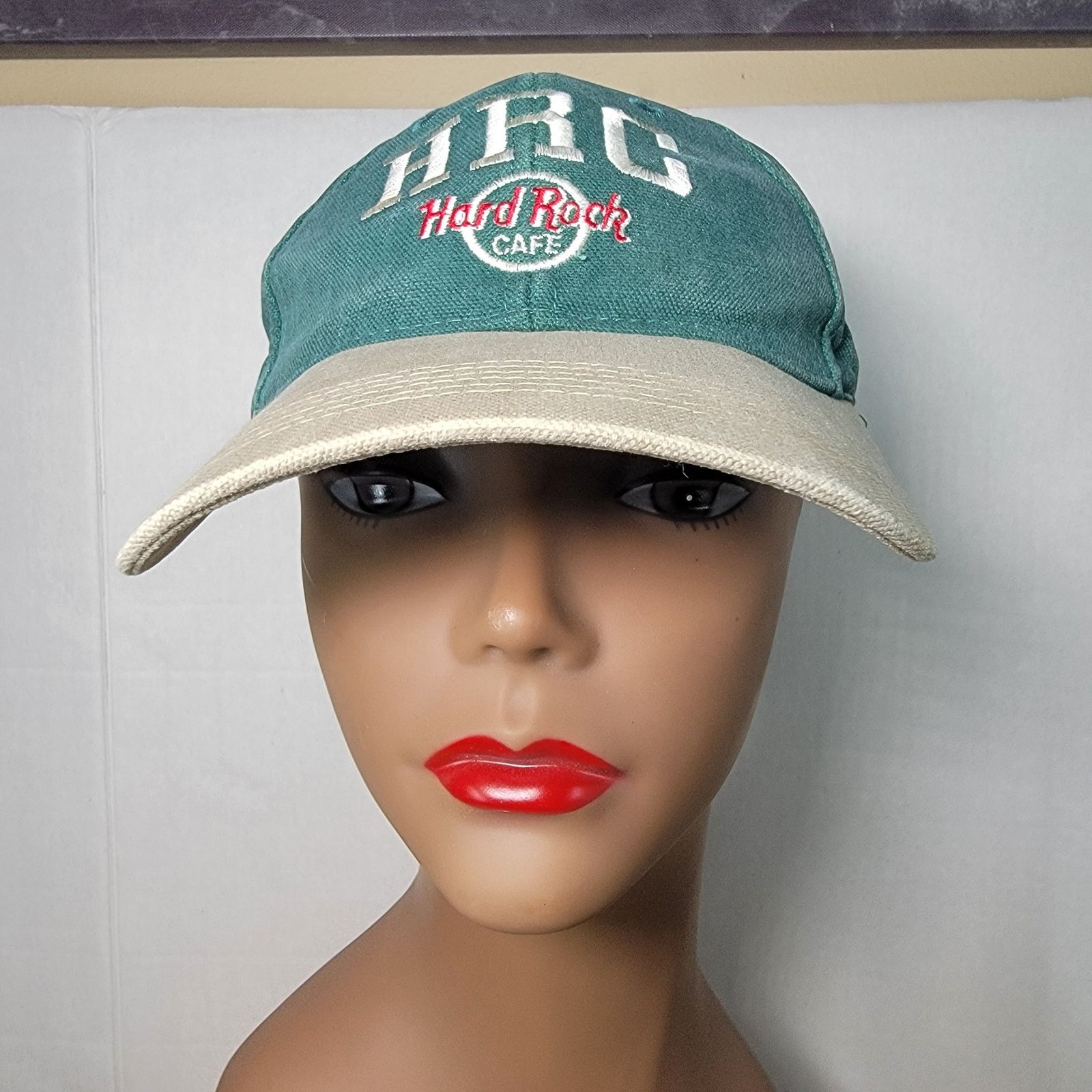 Hard Rock Cafe Hard Rock Cafe Mexico Adjustable Green Ballcap Size ONE SIZE - 2 Thumbnail