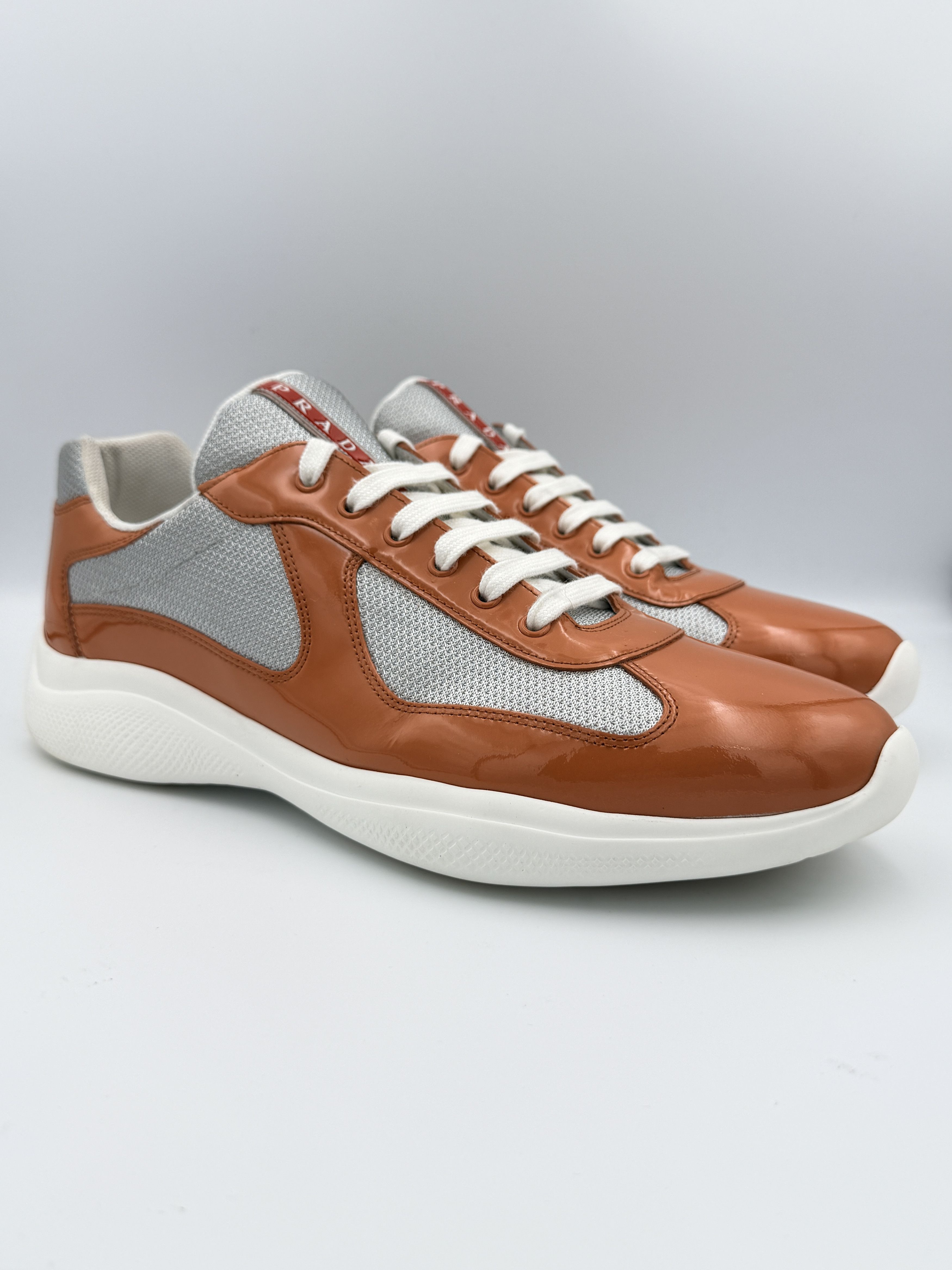 Prada Prada America's Cup Orange Silver Prada 13 Size US 14 / EU 47 - 1 Thumbnail