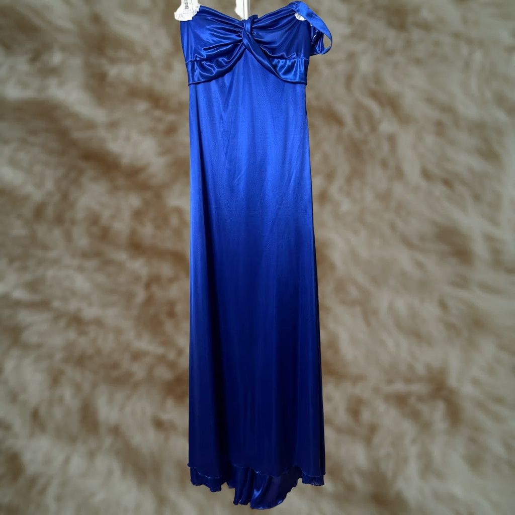blue tulle layered dress Andrea & Leo Couture A1017 Long Prom Pleated Ruffled Ballgown Lace Corset Formal Gown Size:110/116 90s tent dress HALO GOWN - Black joy and happiness