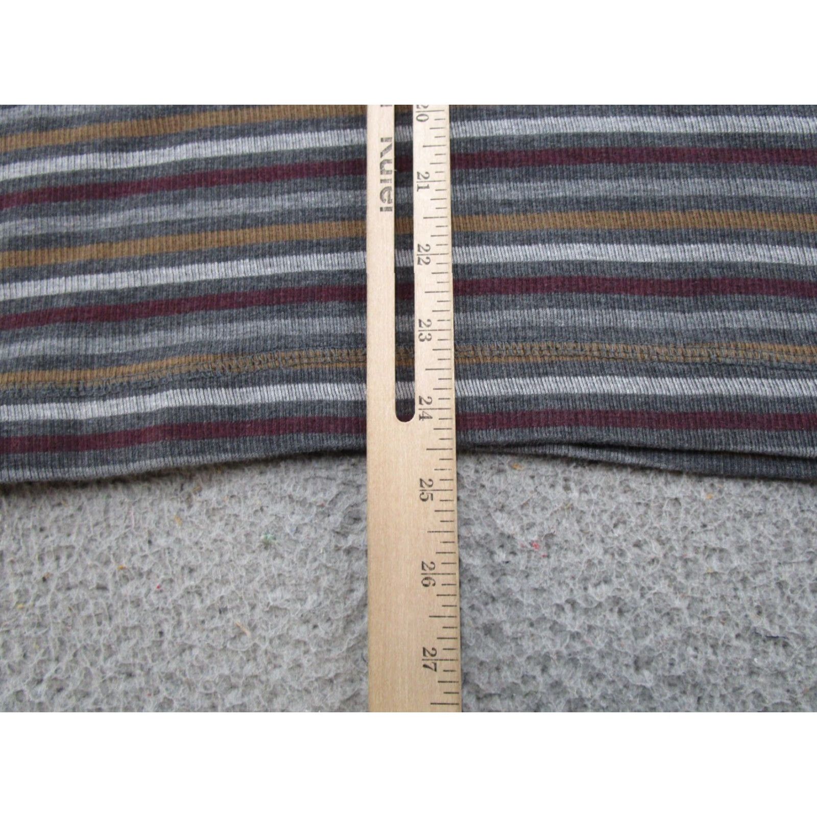 Prana prAna Sweater Mens M Multicolor Striped Organic Cotton Crew Neck Pullover Size US M / EU 48-50 / 2 - 6 Thumbnail