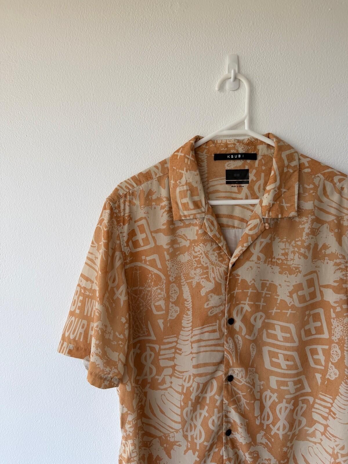 Ksubi new ksubi medium short sleeve resort shirt patty mills ikon Size US M / EU 48-50 / 2 - 2 Thumbnail