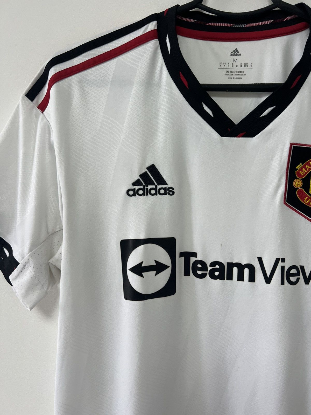 Adidas Manchester United 2022/23 Away Football Shirt Jersey Adidas Size US M / EU 48-50 / 2 - 8 Thumbnail