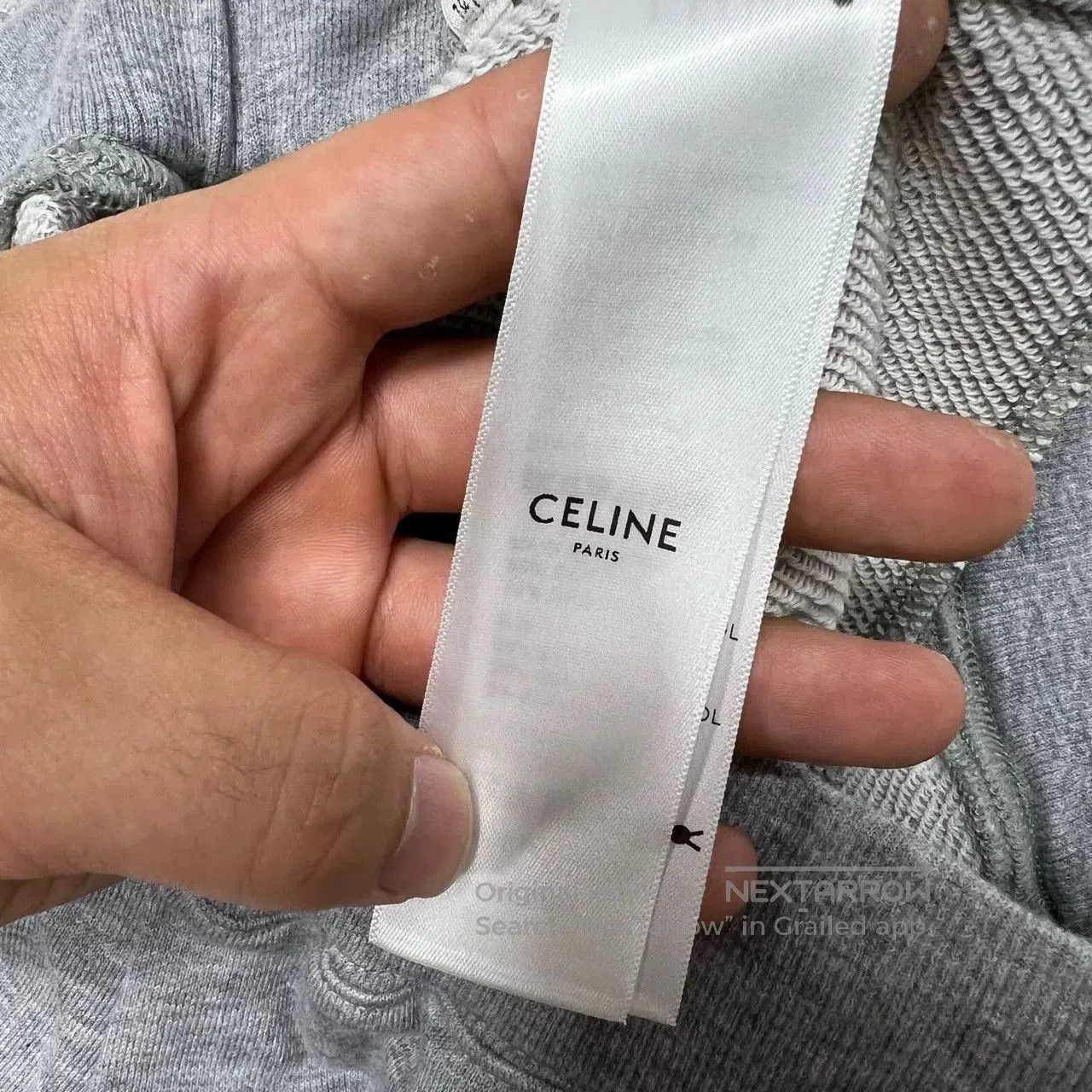 Celine Celine Triomphe Logo Embroidered High-Waist Shorts. Size 27" / US 4 / IT 40 - 3 Thumbnail