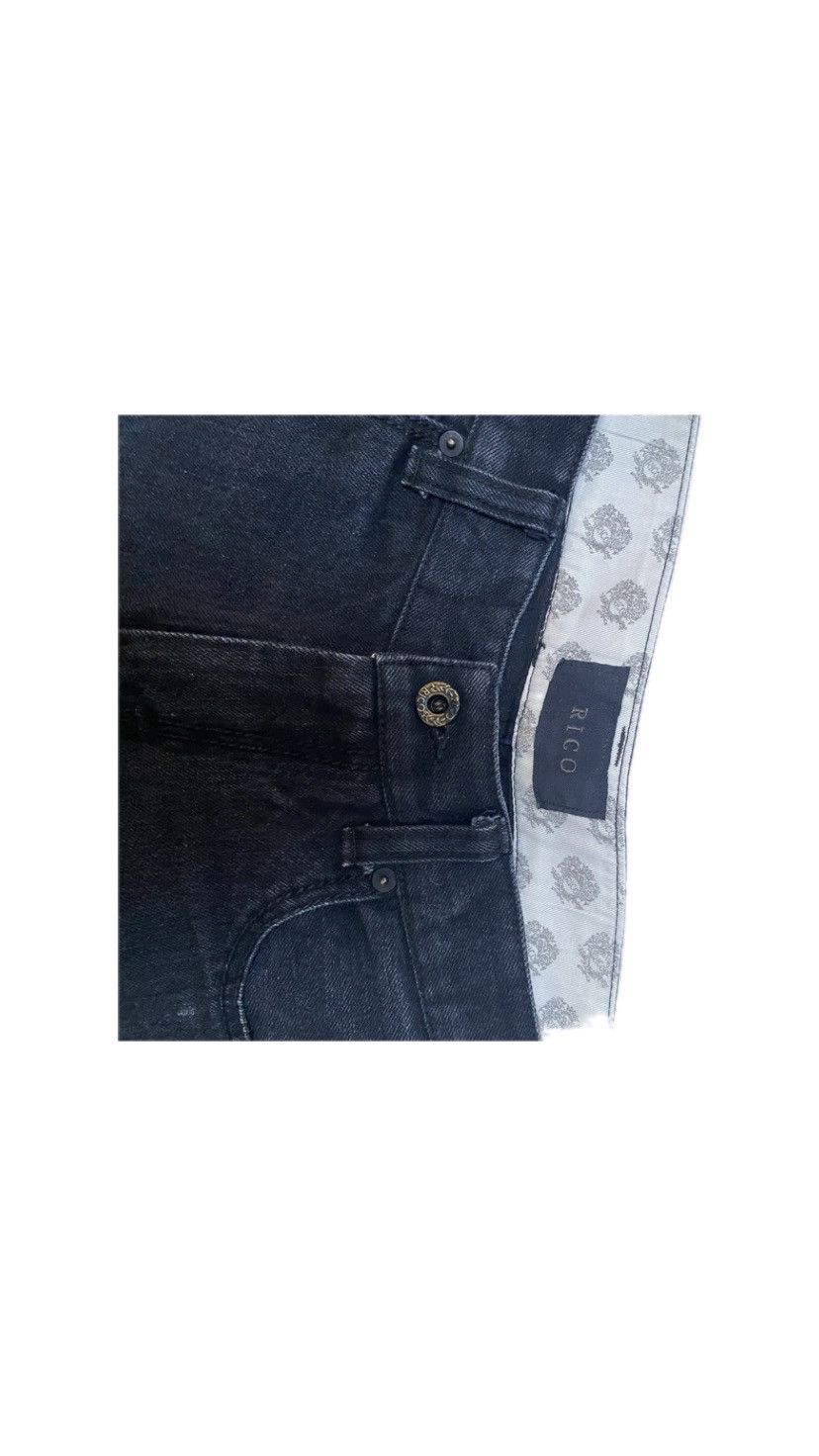 Vintage Rare Rico Flavor Zipper Denim Pants made in Japan Size US 32 / EU 48 - 3 Thumbnail