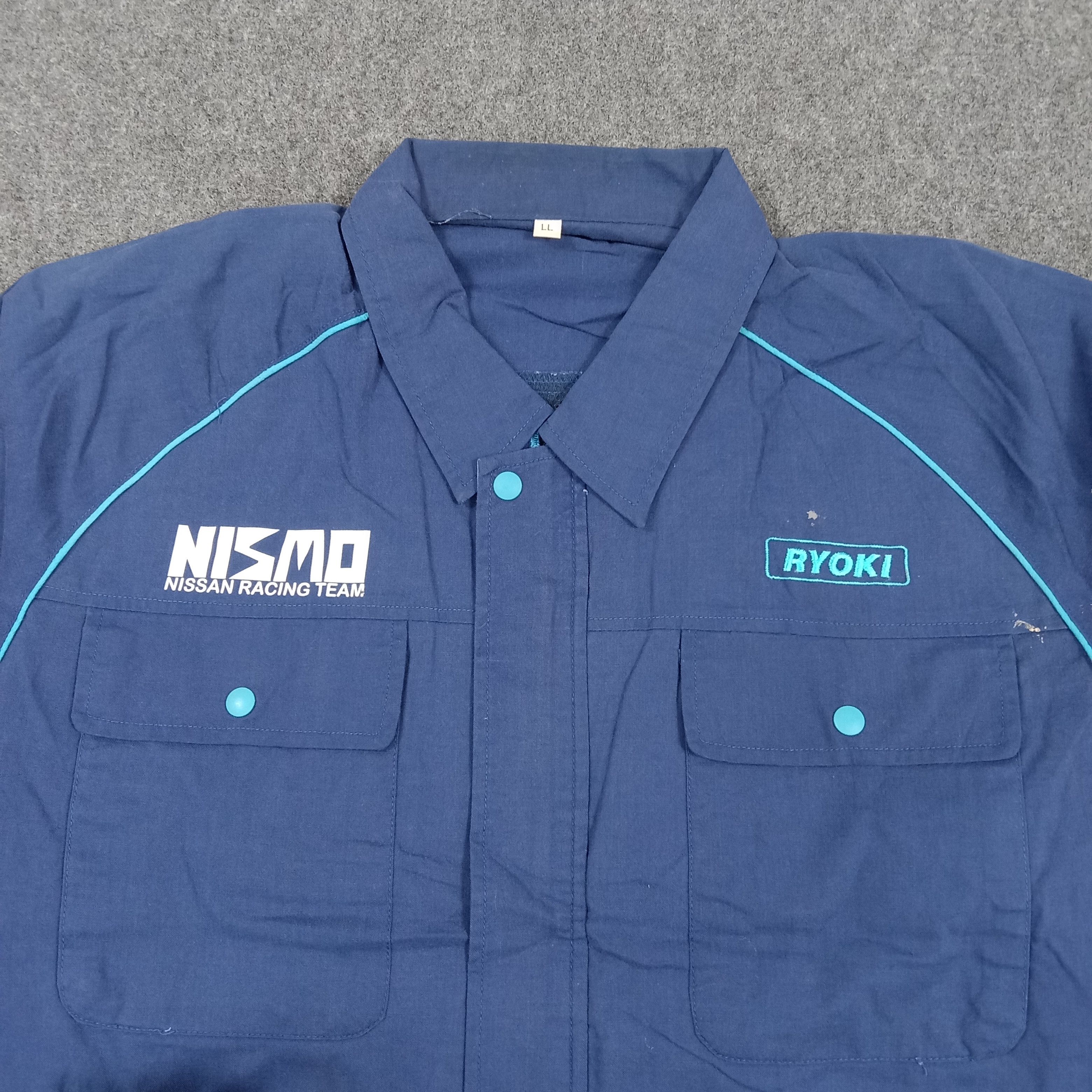Nissan Nismo Nissan Japanese Racing Team Custom Logo Jacket C287N10 Size US L / EU 52-54 / 3 - 4 Thumbnail