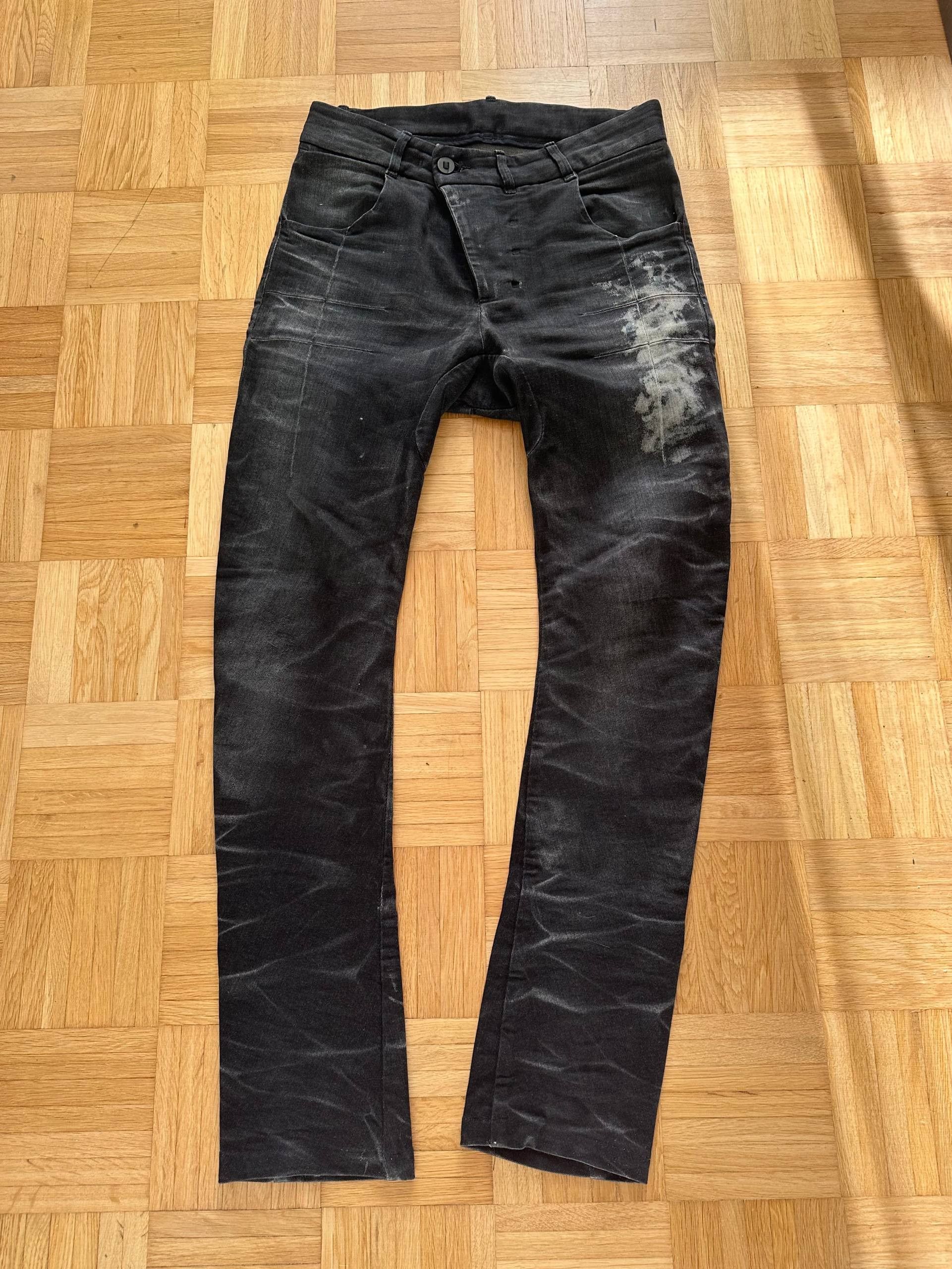 Boris Bidjan Saberi Washed Black P13 TF Jeans