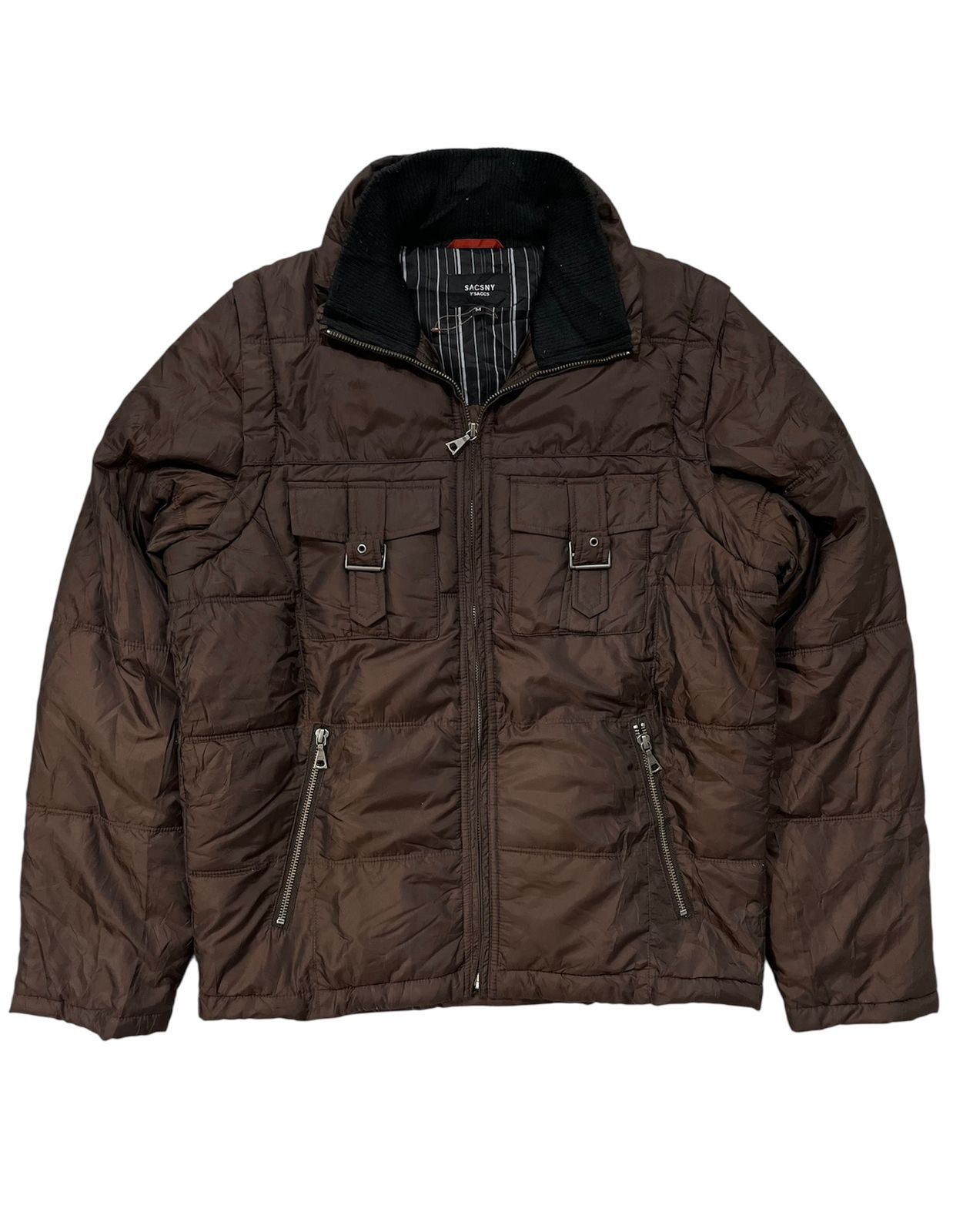 Yohji Yamamoto Vintage Y'saccs Yohji Yamamoto Two Ways Jacket Size US M / EU 48-50 / 2 - 1 Thumbnail