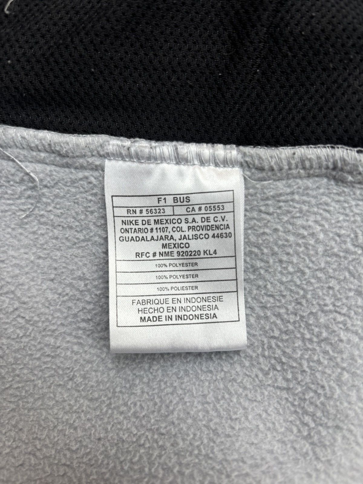 Nike Nike ACG Gray Thermafit 2-Layer Fleece Sweater US S Size US S / EU 44-46 / 1 - 5 Thumbnail