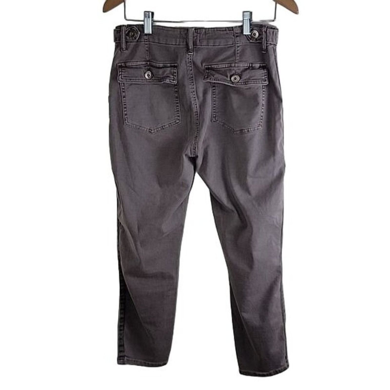 Pistola PISTOLA Women's Mid Rise Brown Cargo Pants Cotton Blend Size 30" / US 8 / IT 44 - 7 Thumbnail