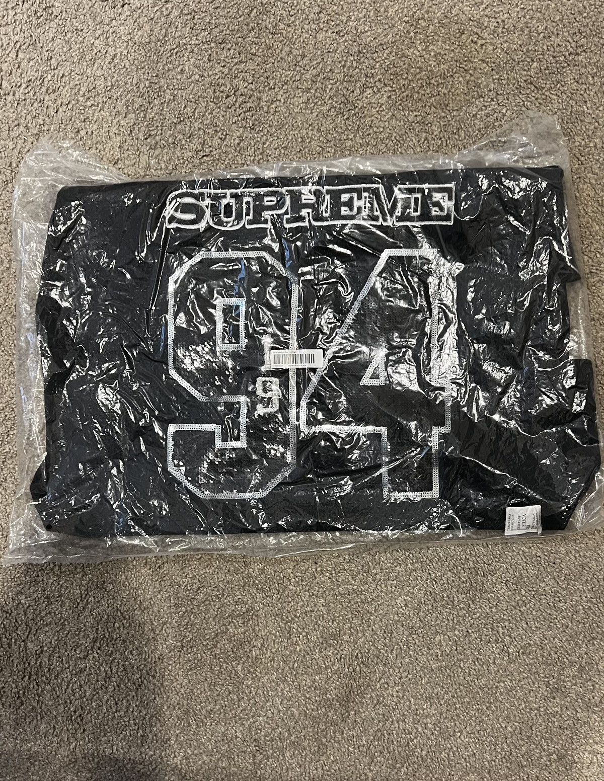 Supreme Supreme sequin jersey black Size US L / EU 52-54 / 3 - 1 Thumbnail