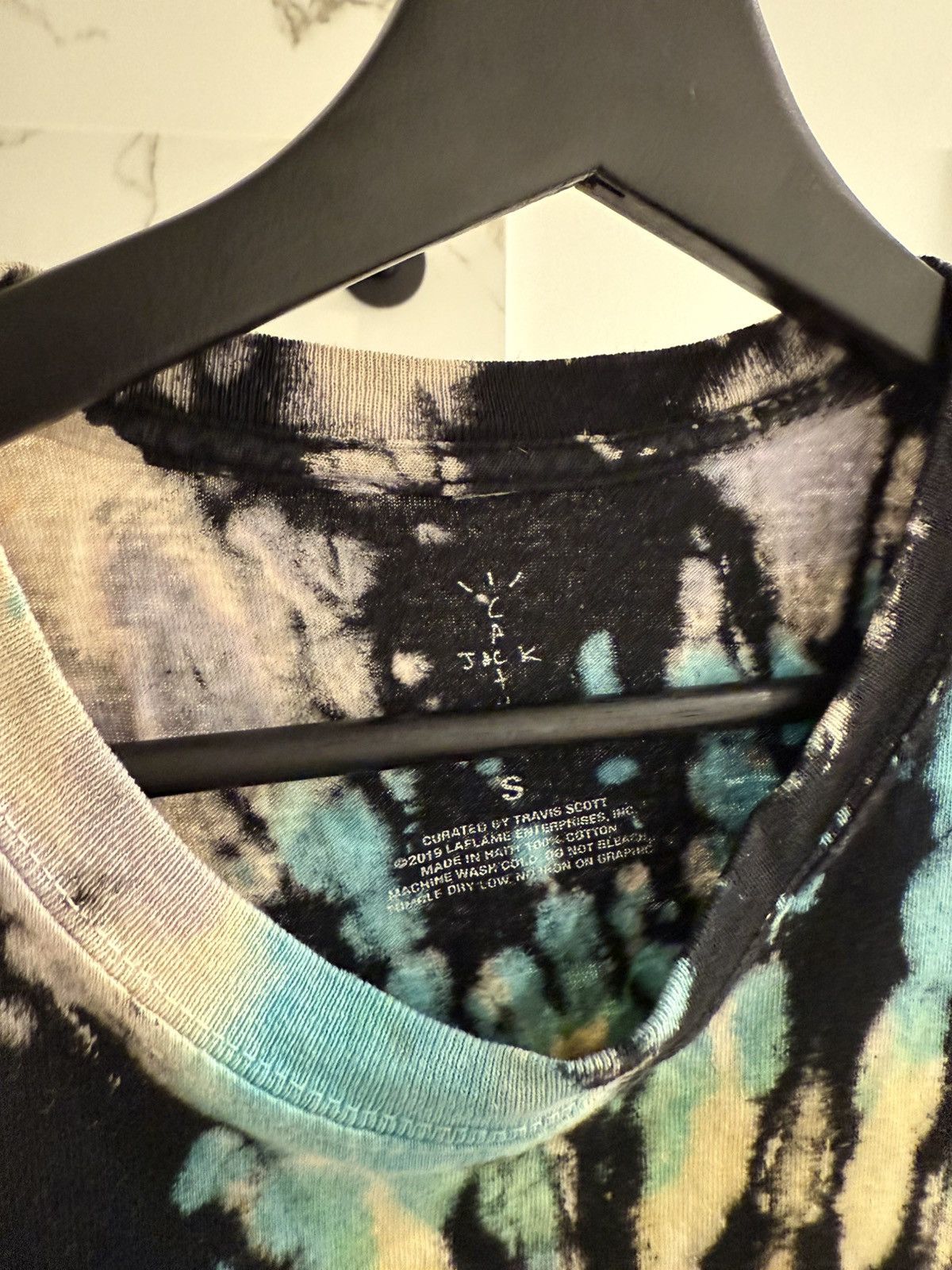 Travis Scott TRAVIS SCOTT ‘HIGHEST IN THE ROOM’ T-SHIRT TIE DYE SIZE S!🎨 Size US S / EU 44-46 / 1 - 3 Thumbnail