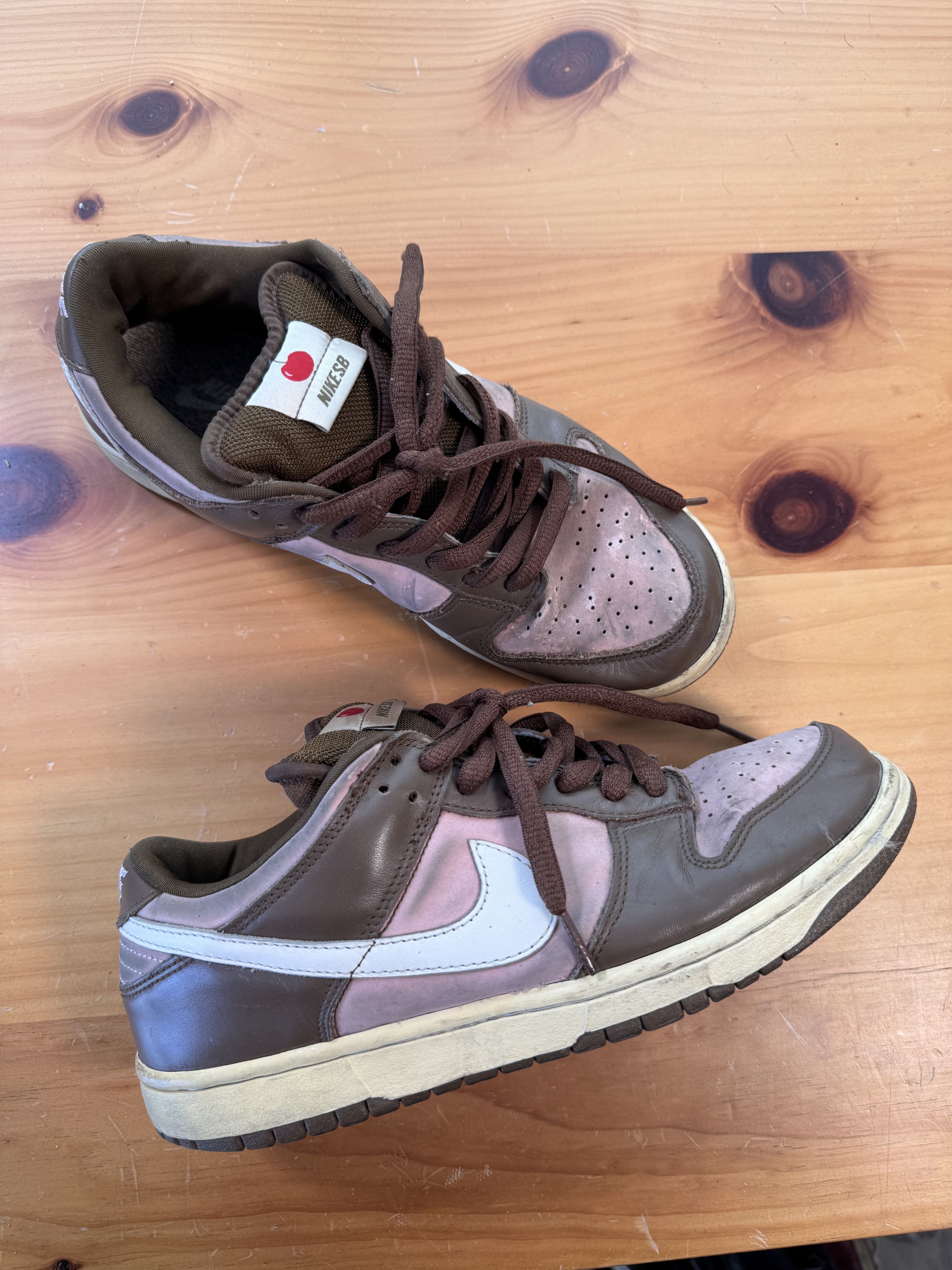 Nike × Stussy Stussy x Nike Dunk Low Pro SB Cherry Size US 9.5 / EU 42-43 - 1 Thumbnail
