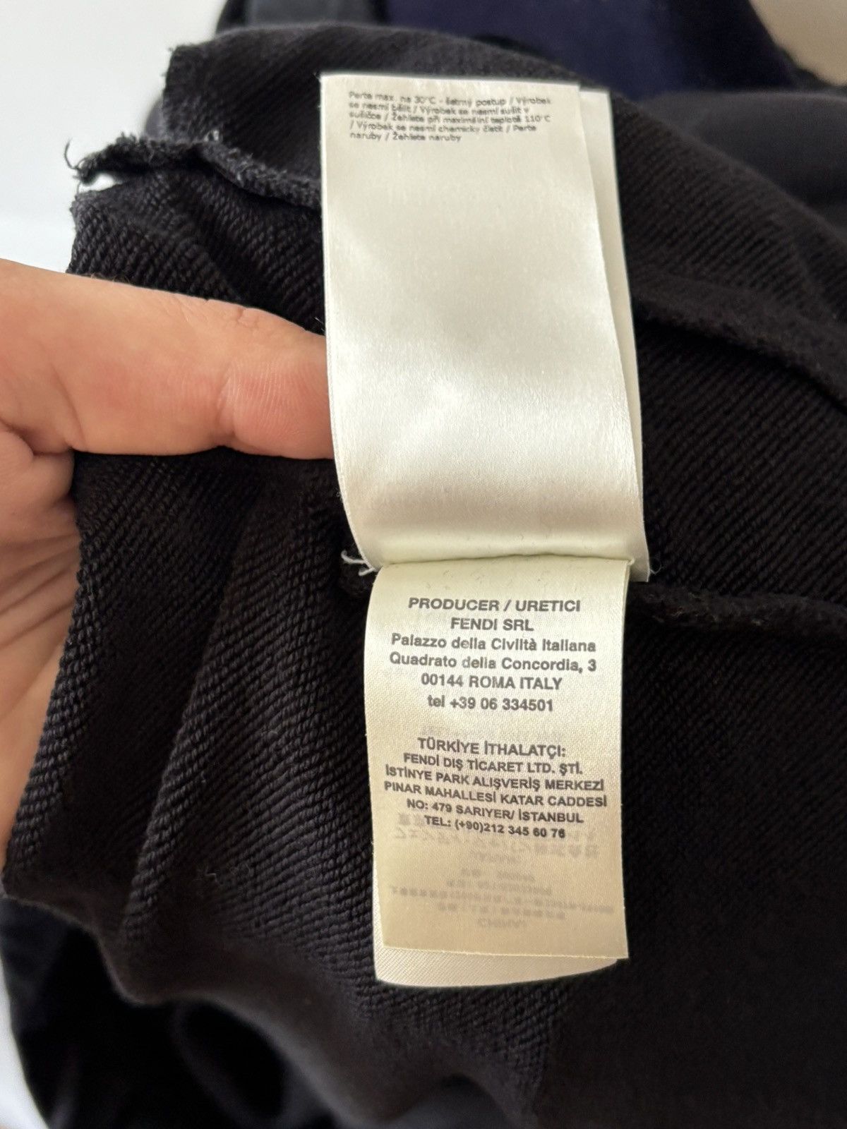 Fendi Big Logo Hoodie