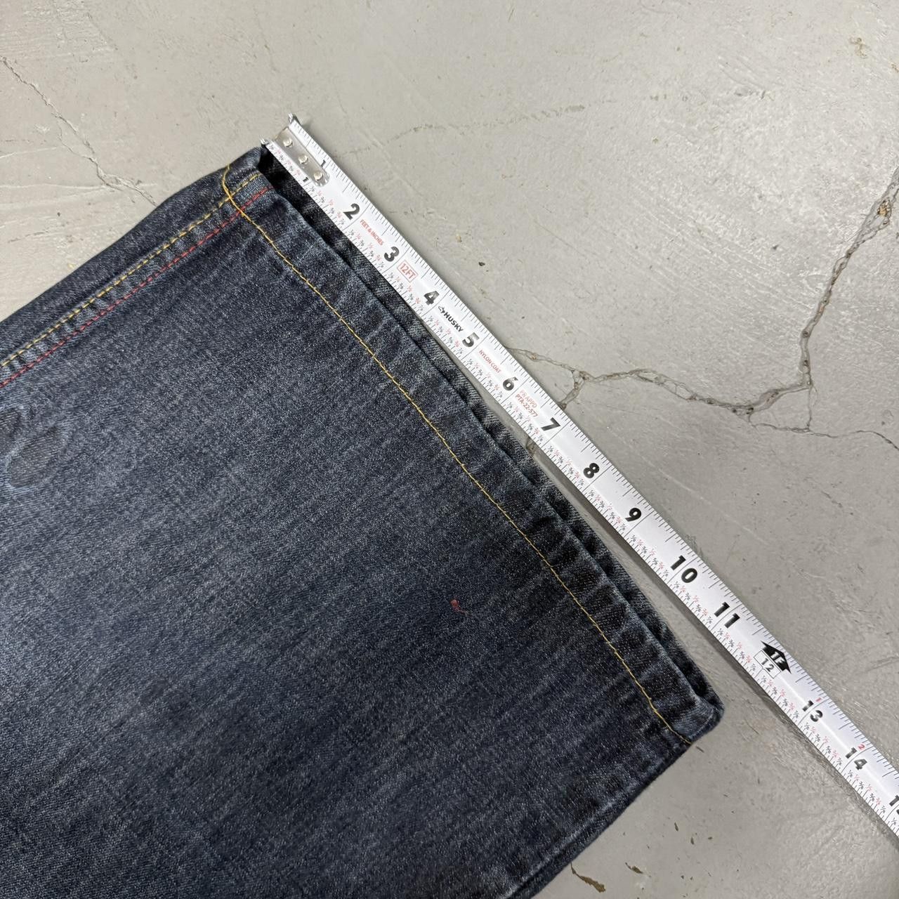 Evisu × JNCO × Vintage Vintage Evisu Japan Tribal Tiger Baggy Y2K Denim Jorts 36 Size US 36 / EU 52 - 7 Thumbnail