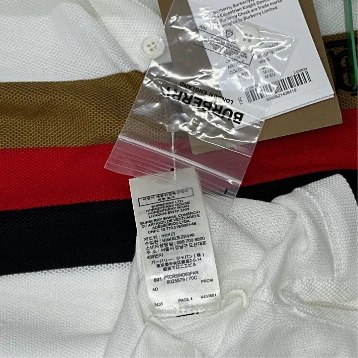 Burberry Burberry Burberry Short Sleeve Polo Shirt for Men-2507 Size US M / EU 48-50 / 2 - 4 Thumbnail
