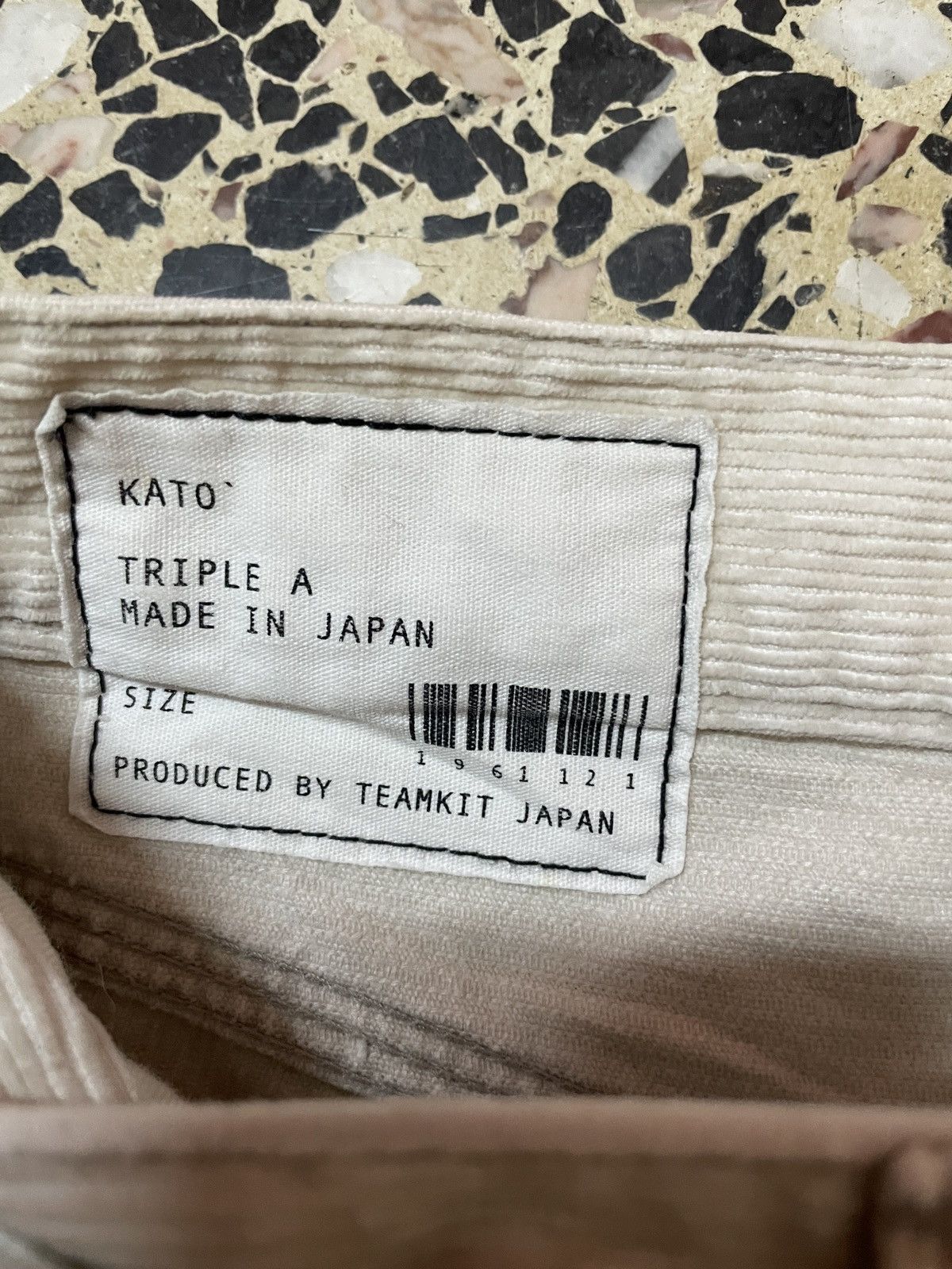 Hiroshi Kato × KATO Hiroshi Kato Produced By Teamkit Japan The Pen Slim Corduroy Size US 30 / EU 46 - 8 Thumbnail