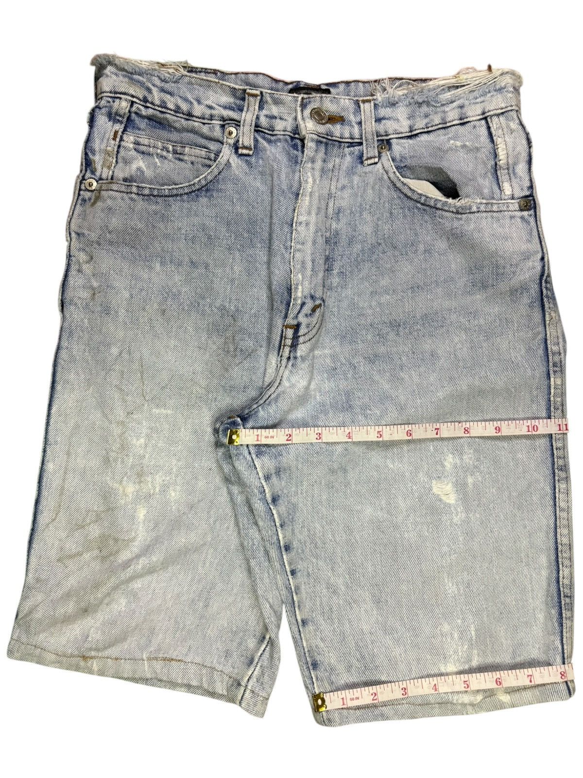 Levi's Vintage Levis Grunge Distressed Jean Shorts Jorts Size US 28 / EU 44 - 16 Thumbnail