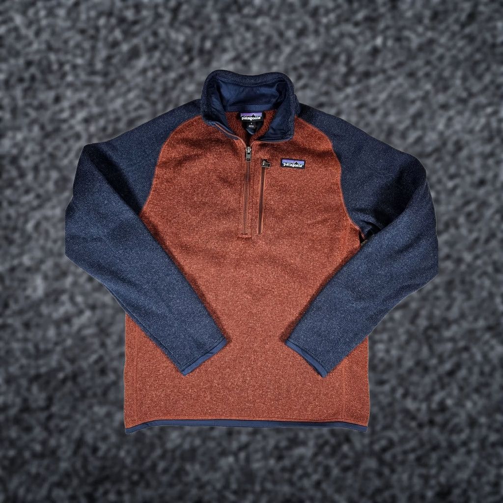 Patagonia Patagonia Better Sweater Fleece 1/4 Zip Jumper Pullover Mens S Orange Size US S / EU 44-46 / 1 - 1 Thumbnail