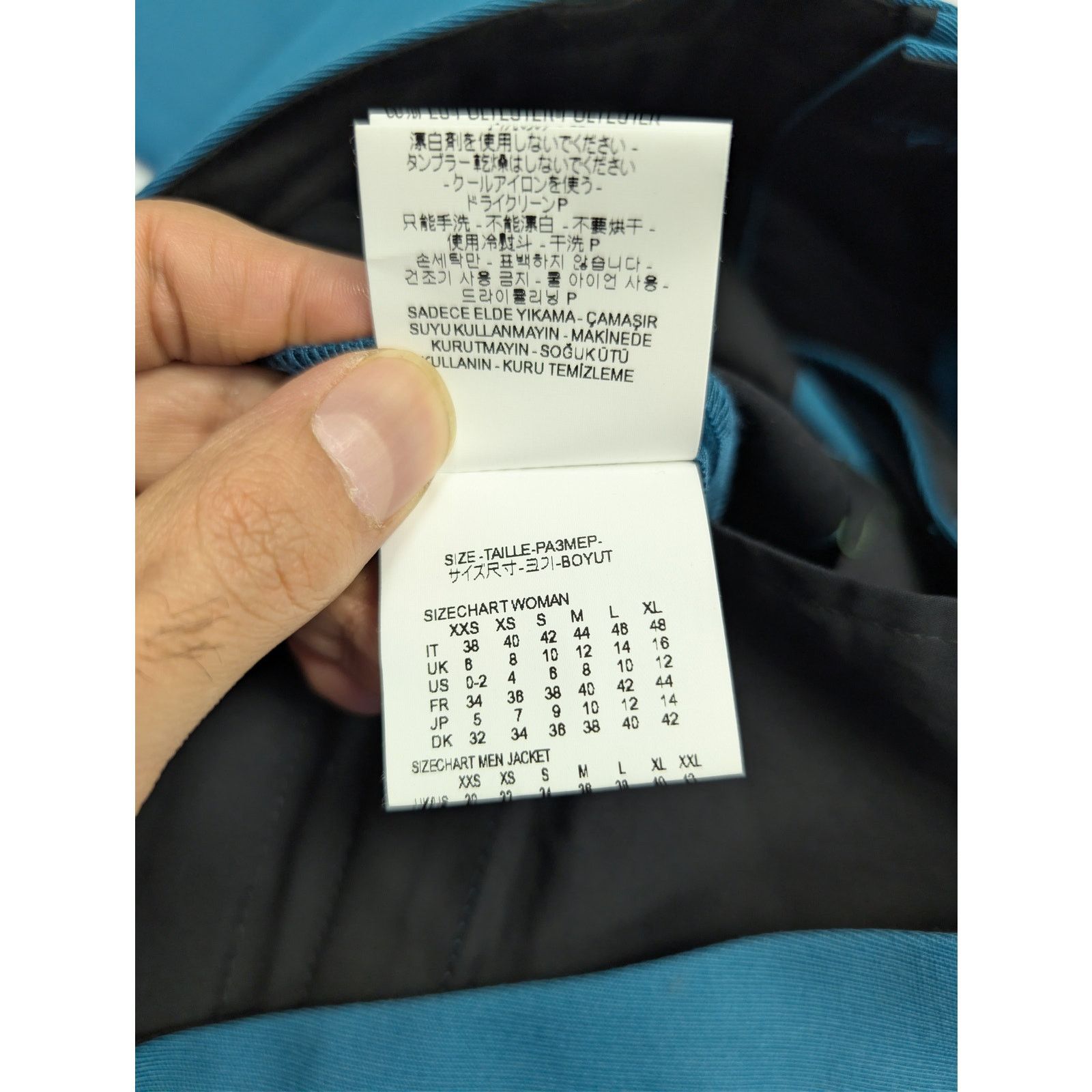 BOTTER o1rshd1 CC20 Wool Classic Trouser with Pleated in Petrol Size US 32 / EU 48 - 18 Thumbnail