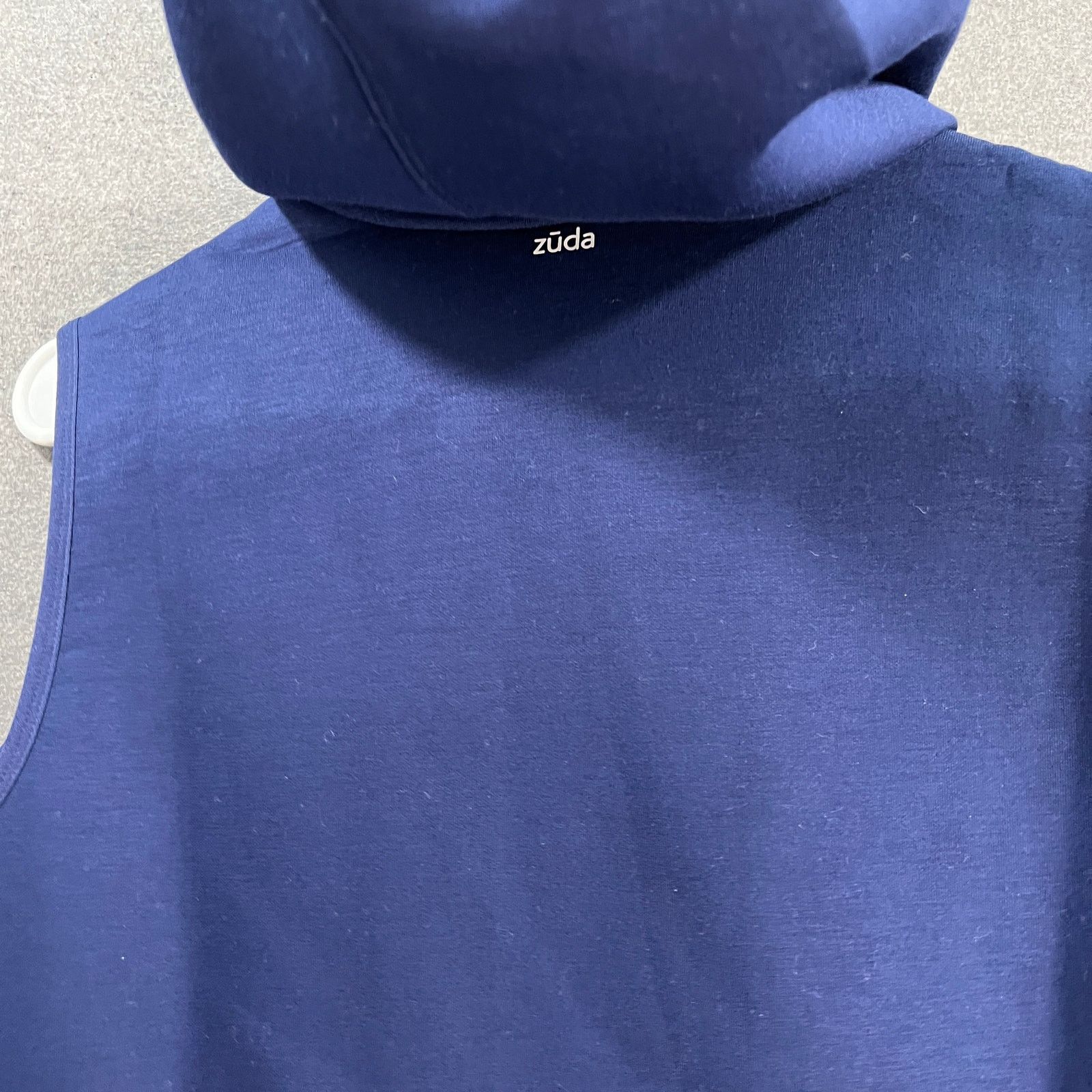 Other zuda Zip Front Hooded Scuba Knit Vest Navy Size X-Large Size XL / US 12-14 / IT 48-50 - 11 Thumbnail